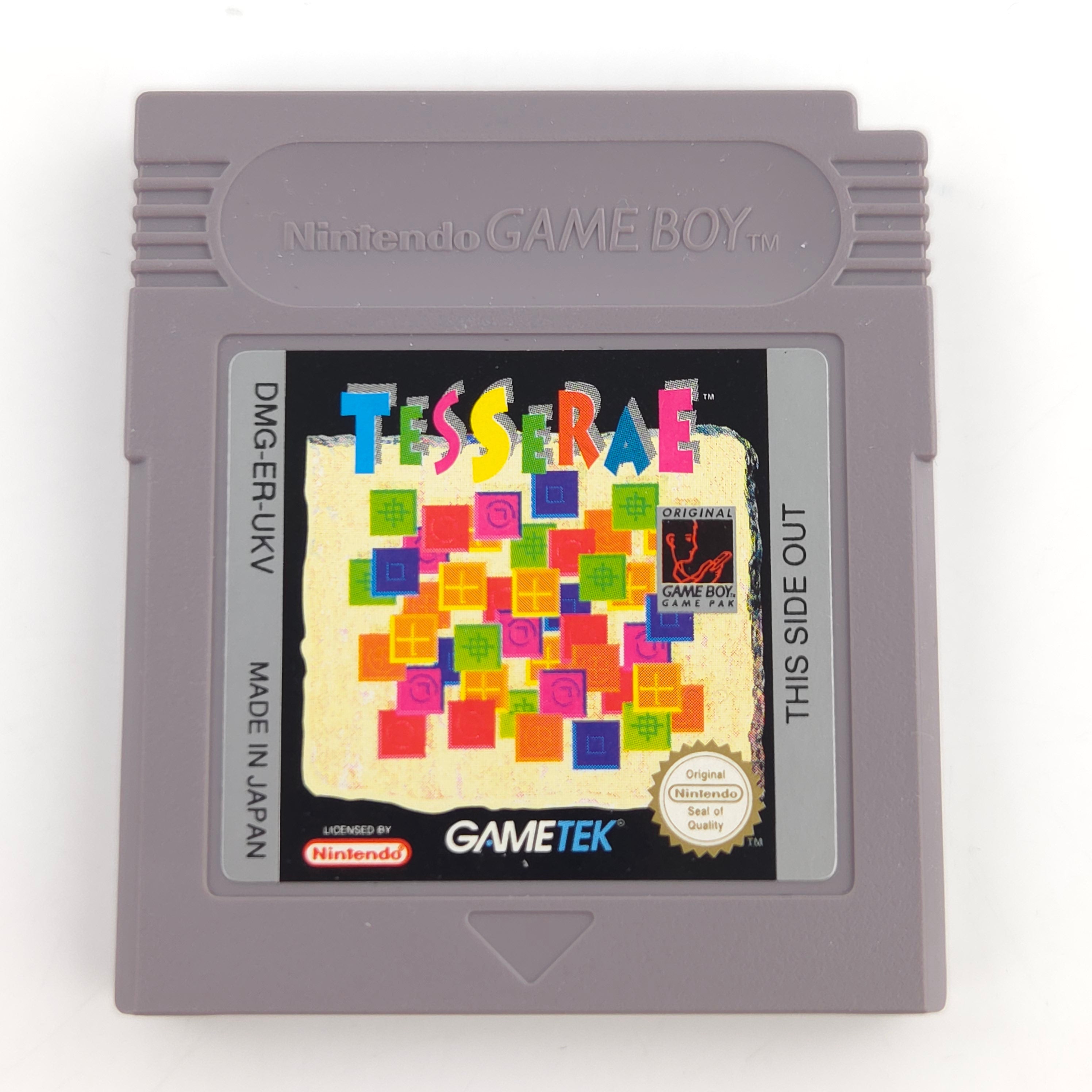 Nintendo Game Boy Spiel Tesserae GB PAL UKV Gametek