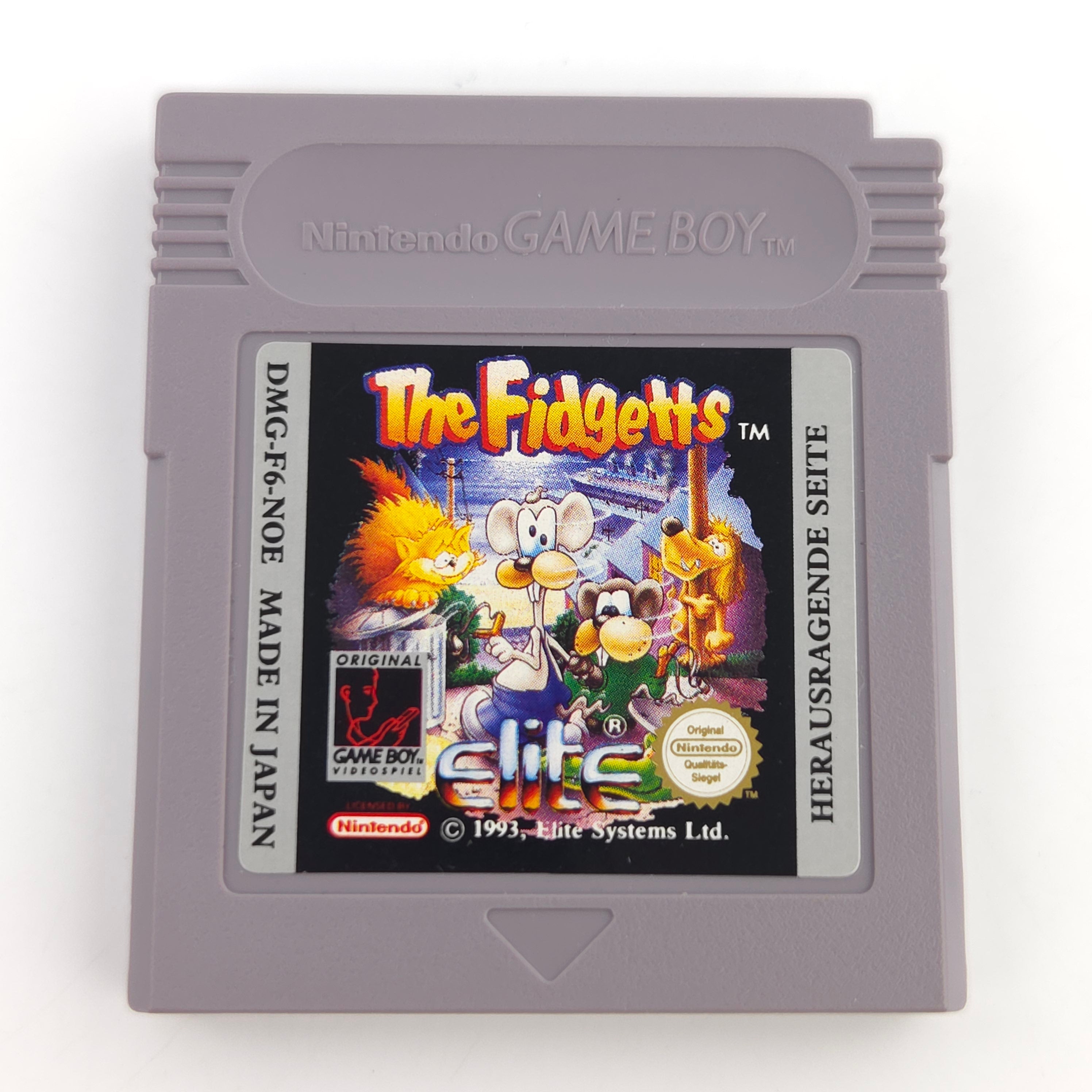 Nintendo Game Boy Spiel The Fidgetts GB PAL NOE Elite