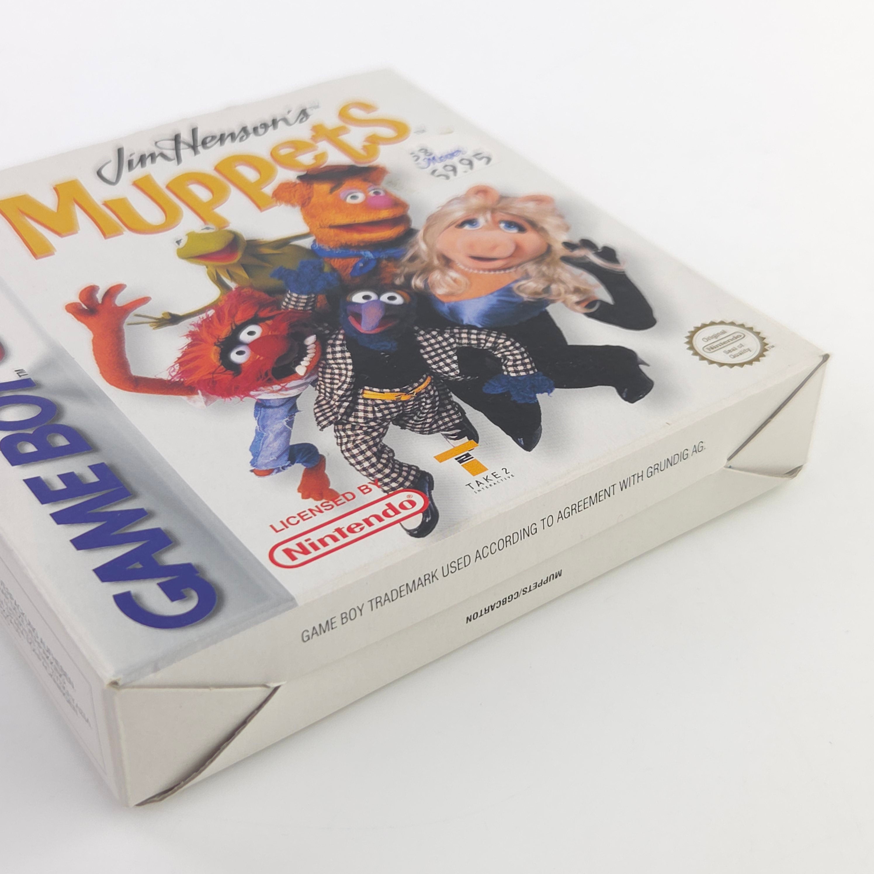 Nintendo Game Boy Color Spiel Jim Hensons Muppets OVP PAL