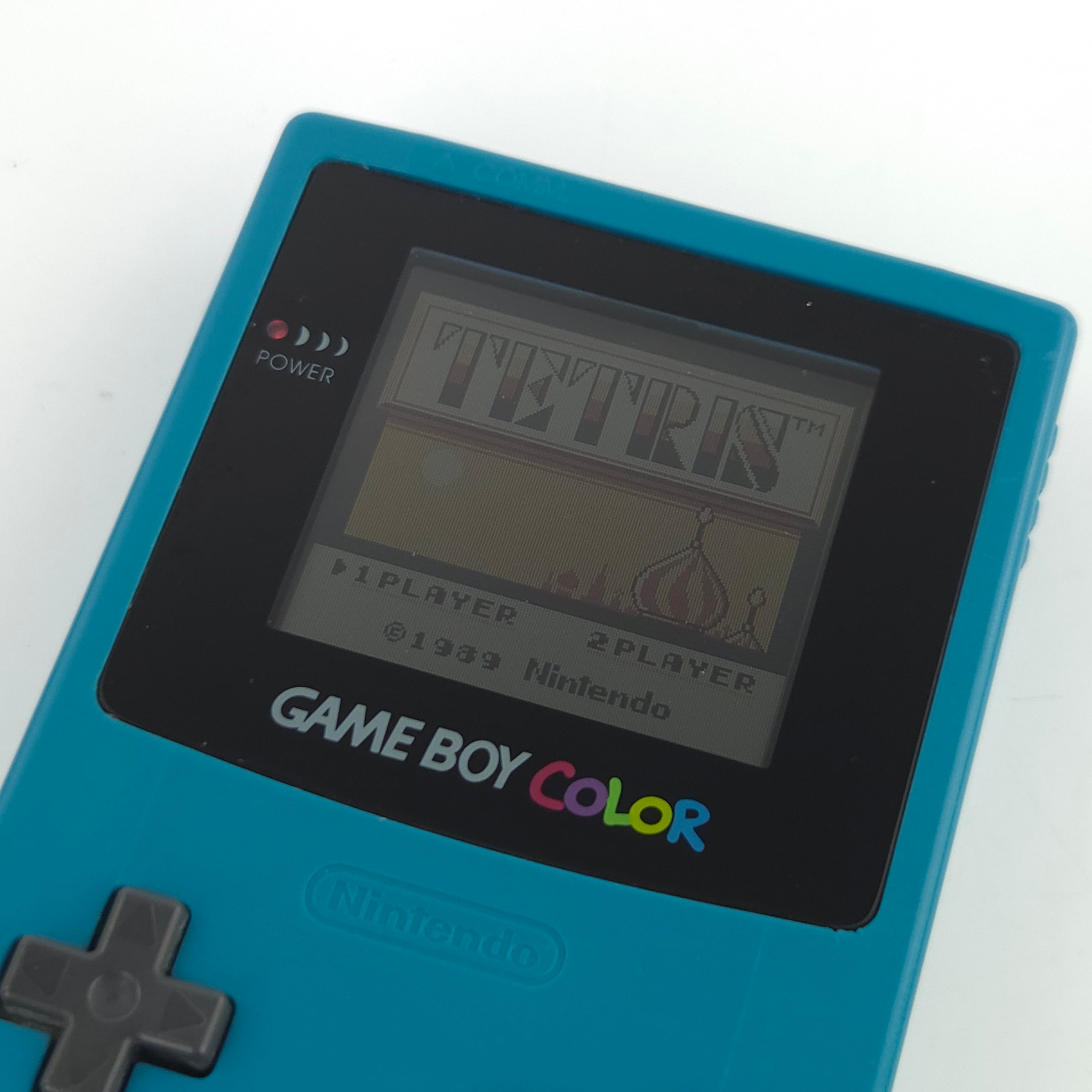 Nintendo Game Boy Color Konsole Türkis CGB-001 OVP PAL
