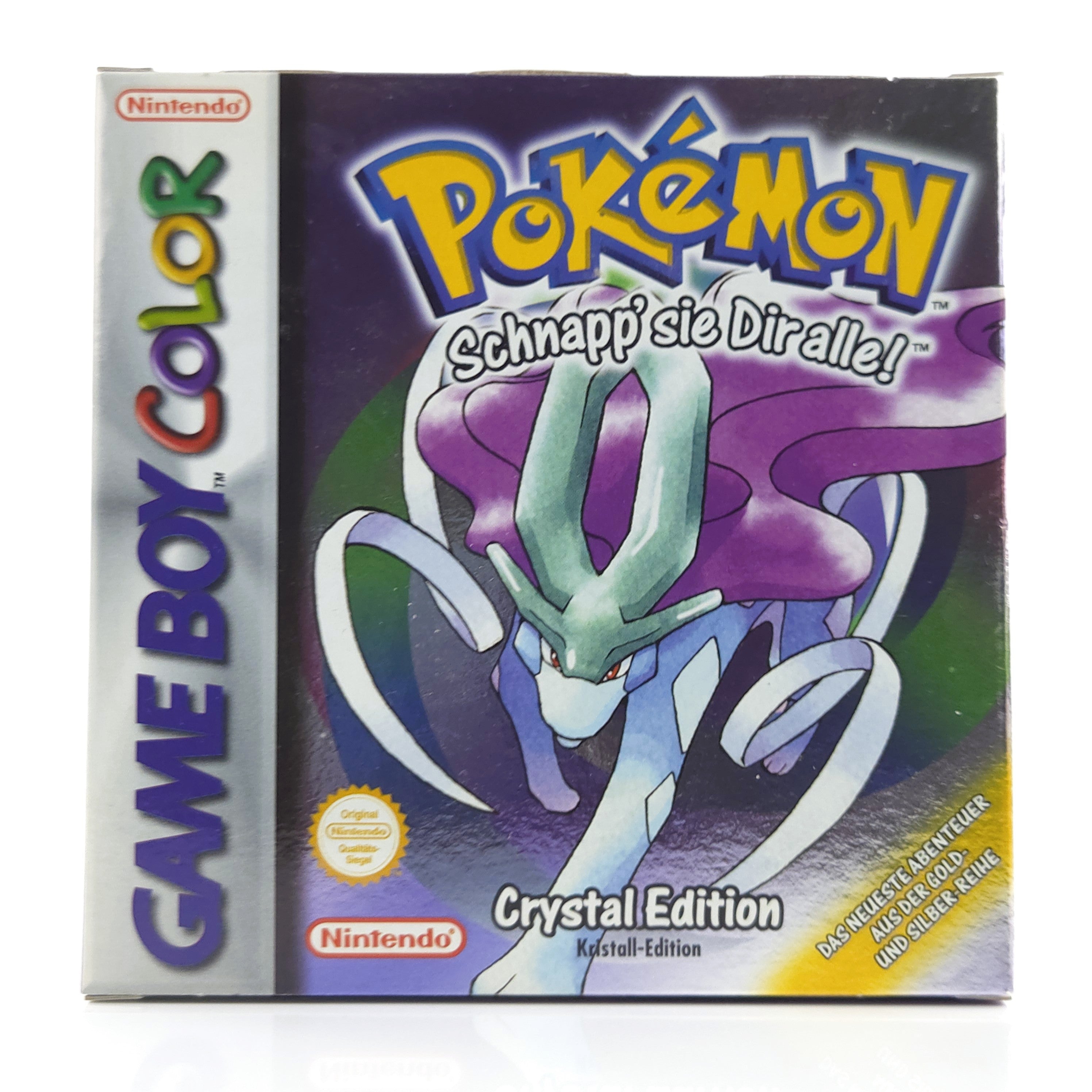 Game Boy Color Spiel – Pokémon Kristall-Edition (OVP)