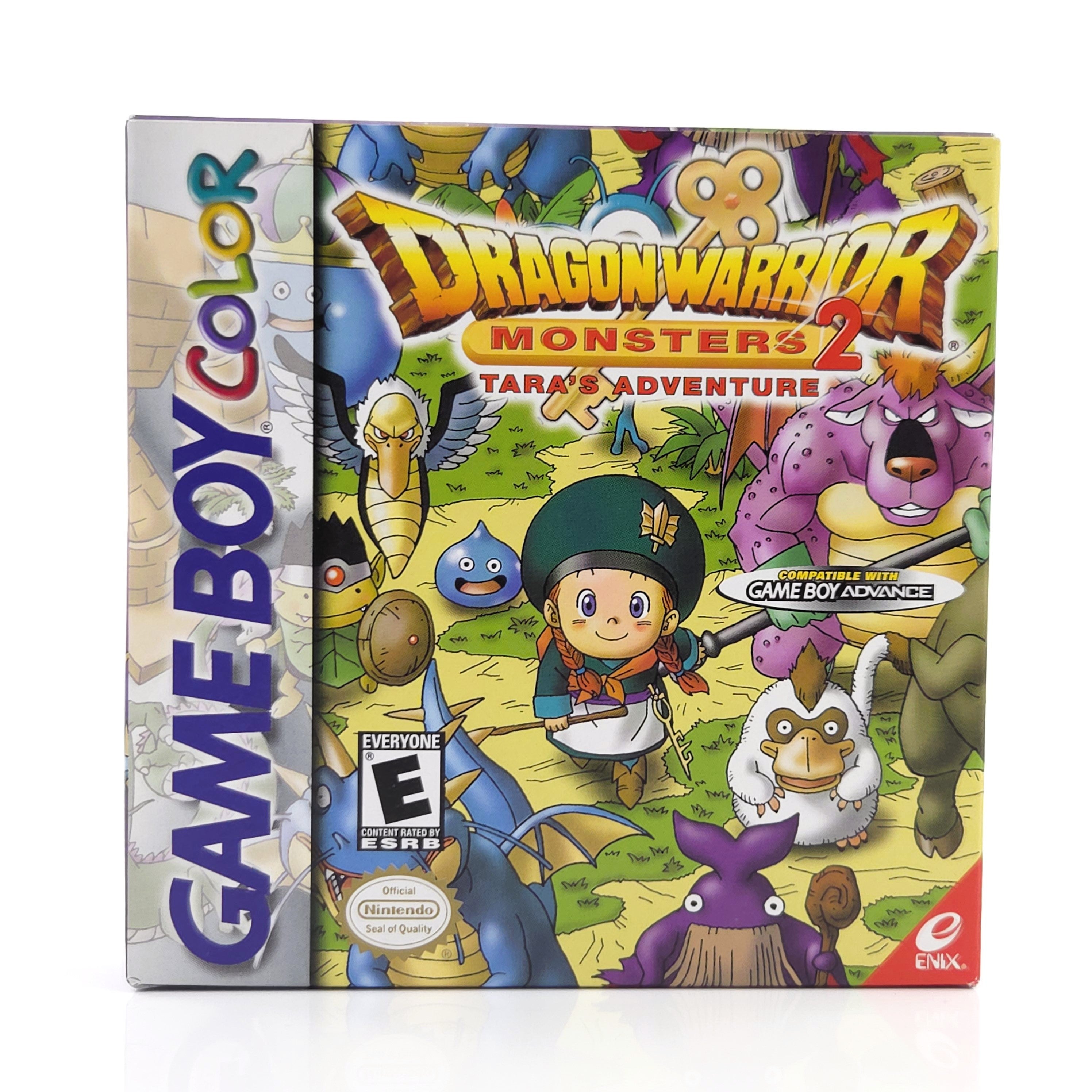 Game Boy Color Spiel – Dragon Warrior Monsters 2 OVP