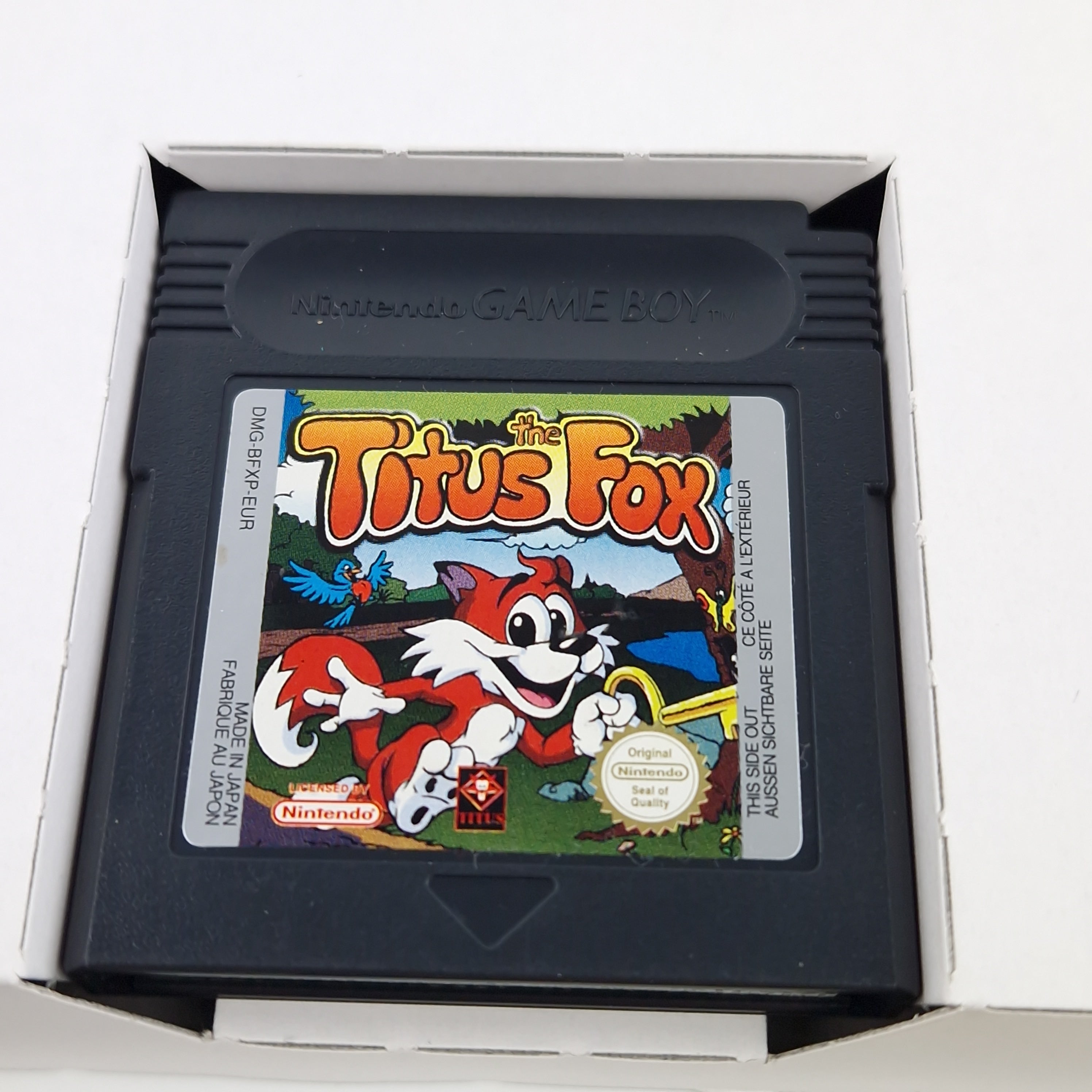 Game Boy Color Spiel – The Titus Fox Modul OVP PAL