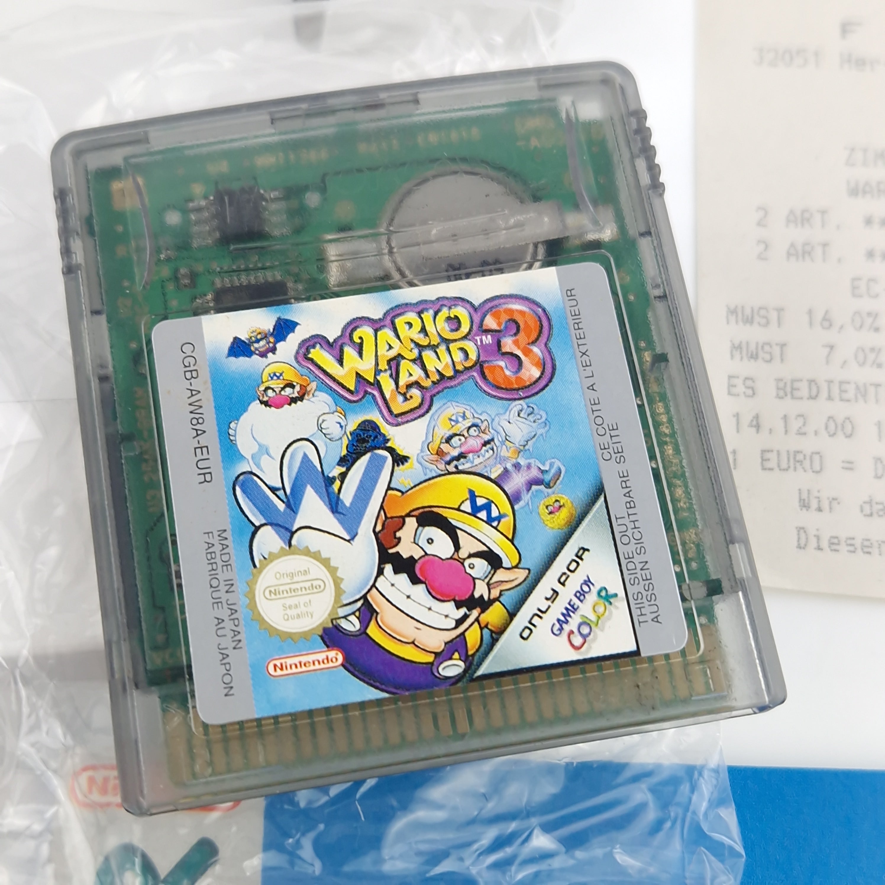 Game Boy Color Spiel – Wario Land 3 Modul OVP PAL