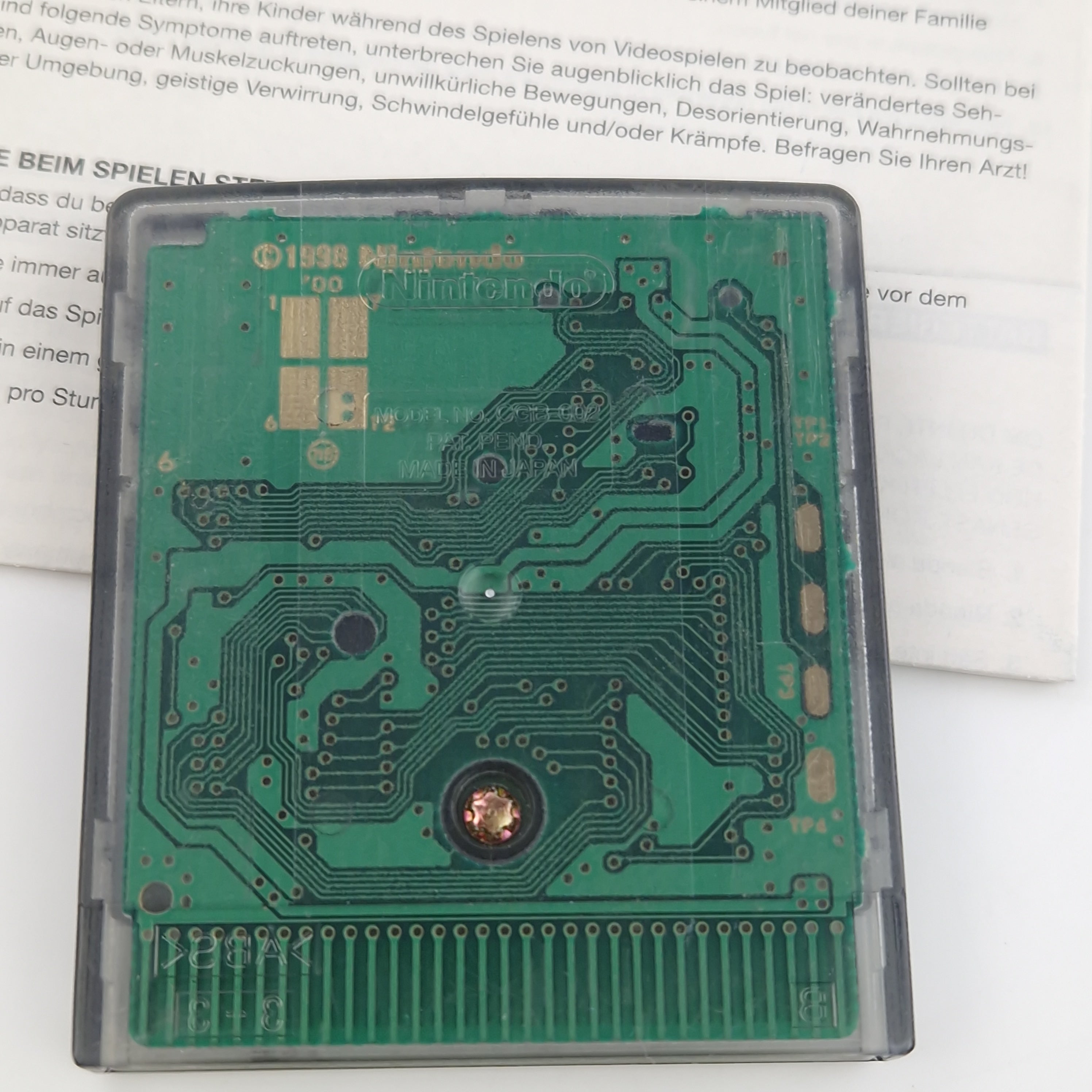 Game Boy Color Spiel – Wario Land 3 Modul OVP PAL