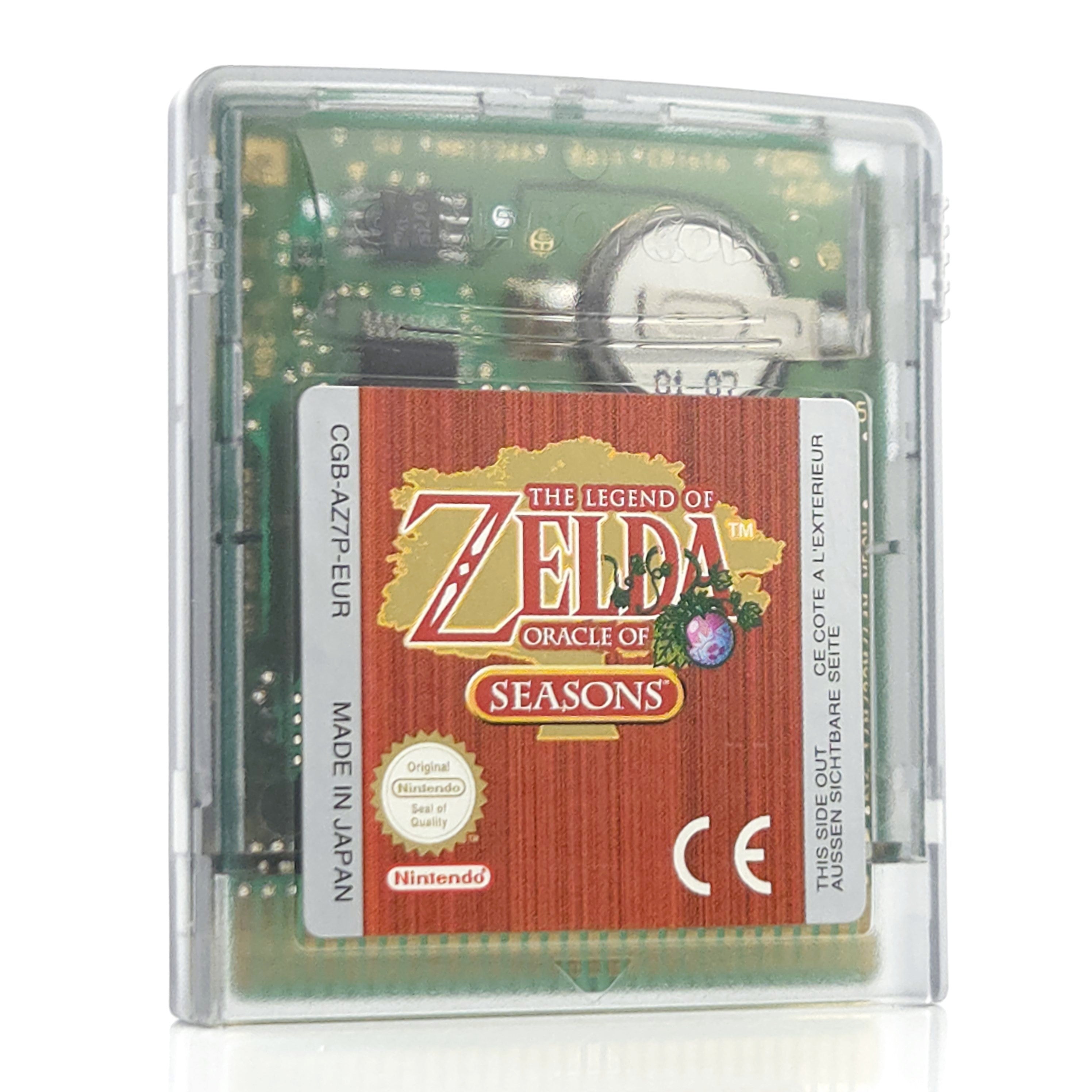 Game Boy Color Spiel Zelda Oracle of Seasons PAL