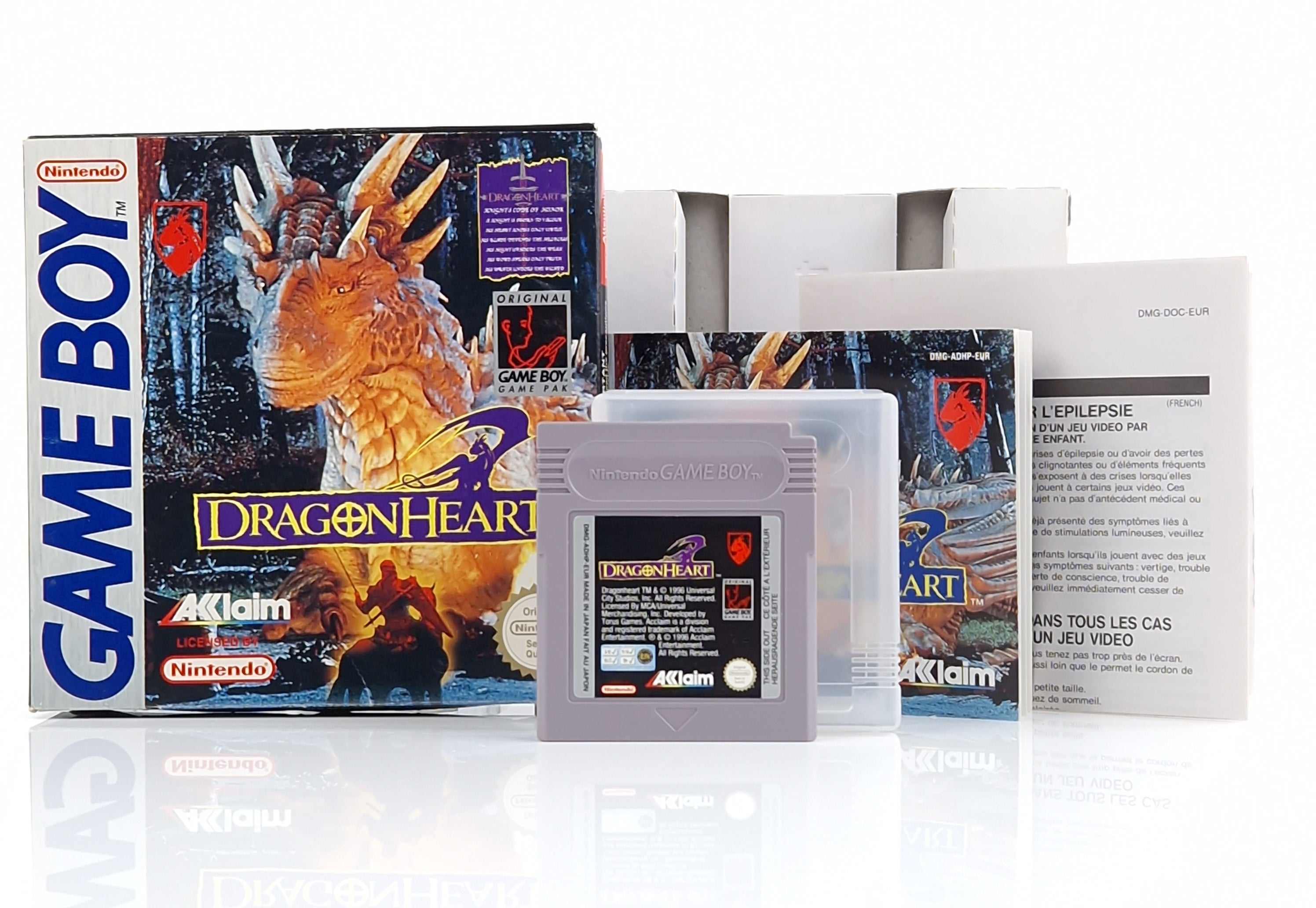 Nintendo Game Boy Spiel – Dragonheart Classic PAL OVP