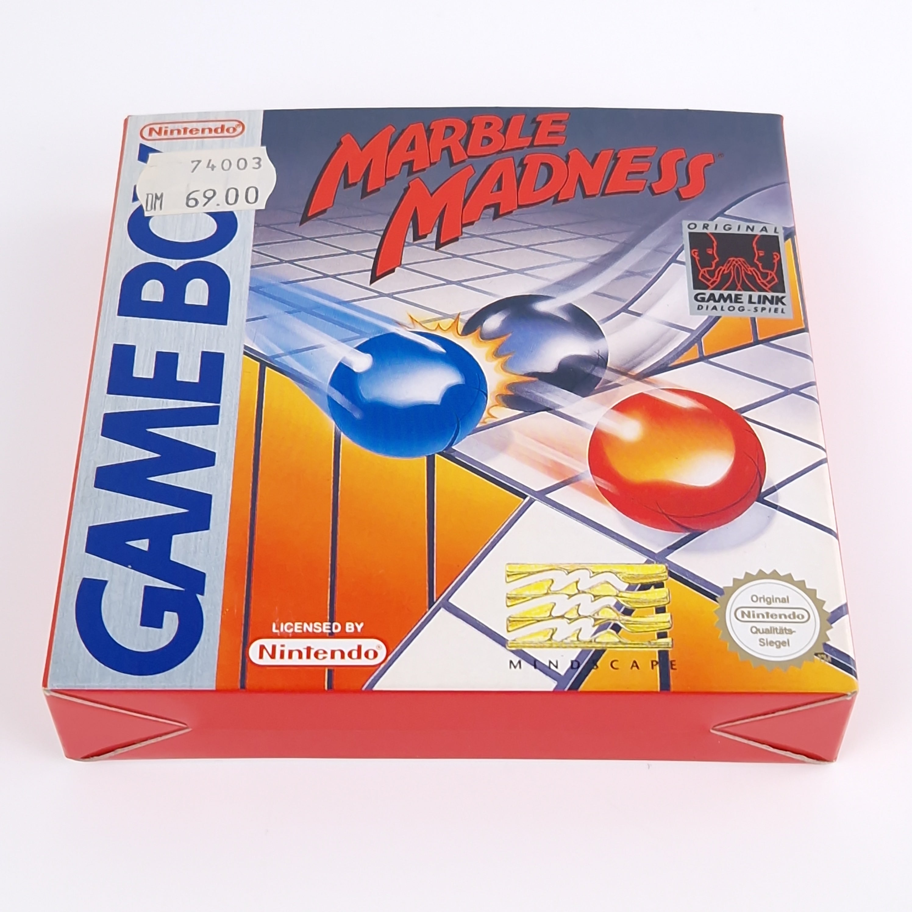 Nintendo Game Boy Spiel – Marble Madness OVP PAL Modul