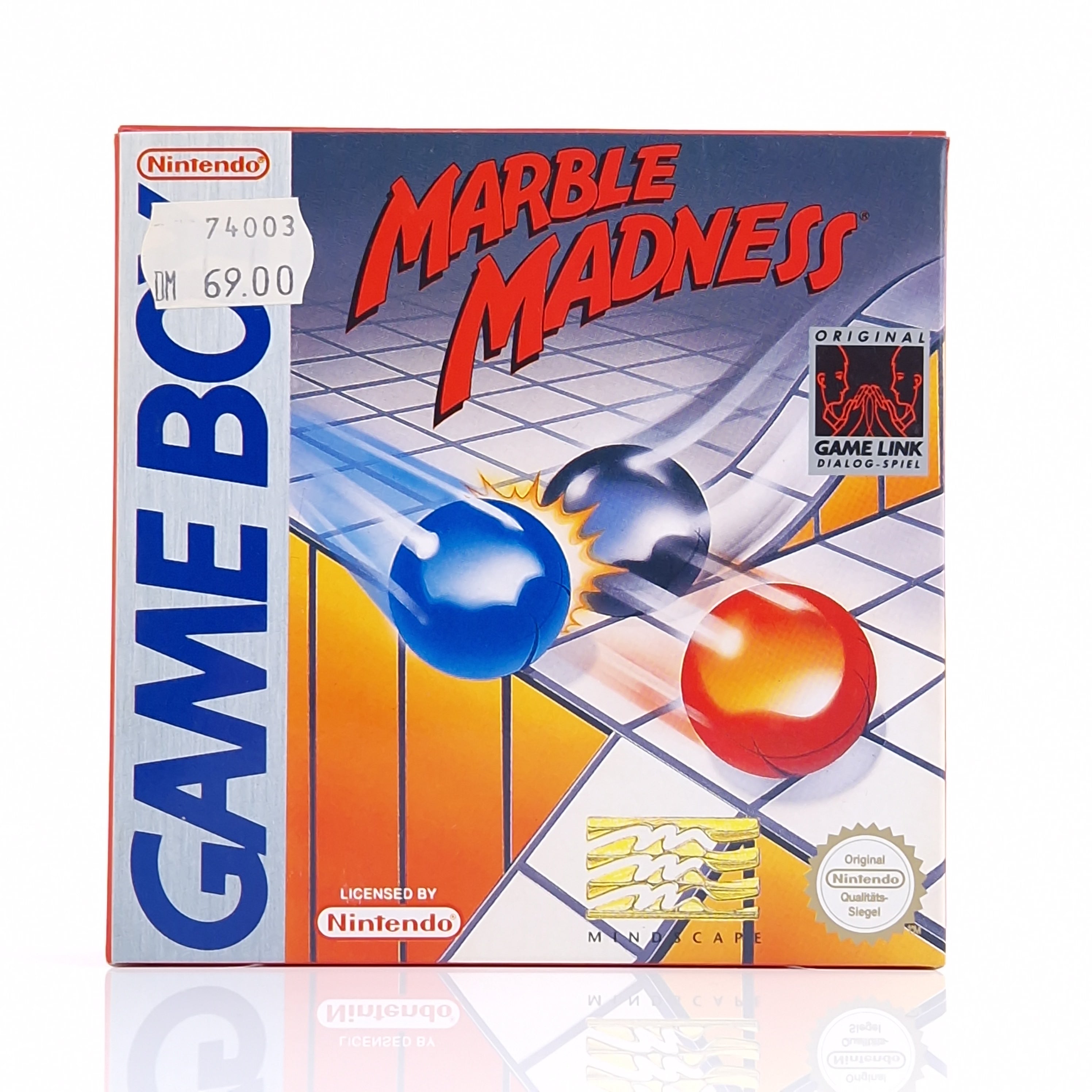 Nintendo Game Boy Spiel – Marble Madness OVP PAL Modul
