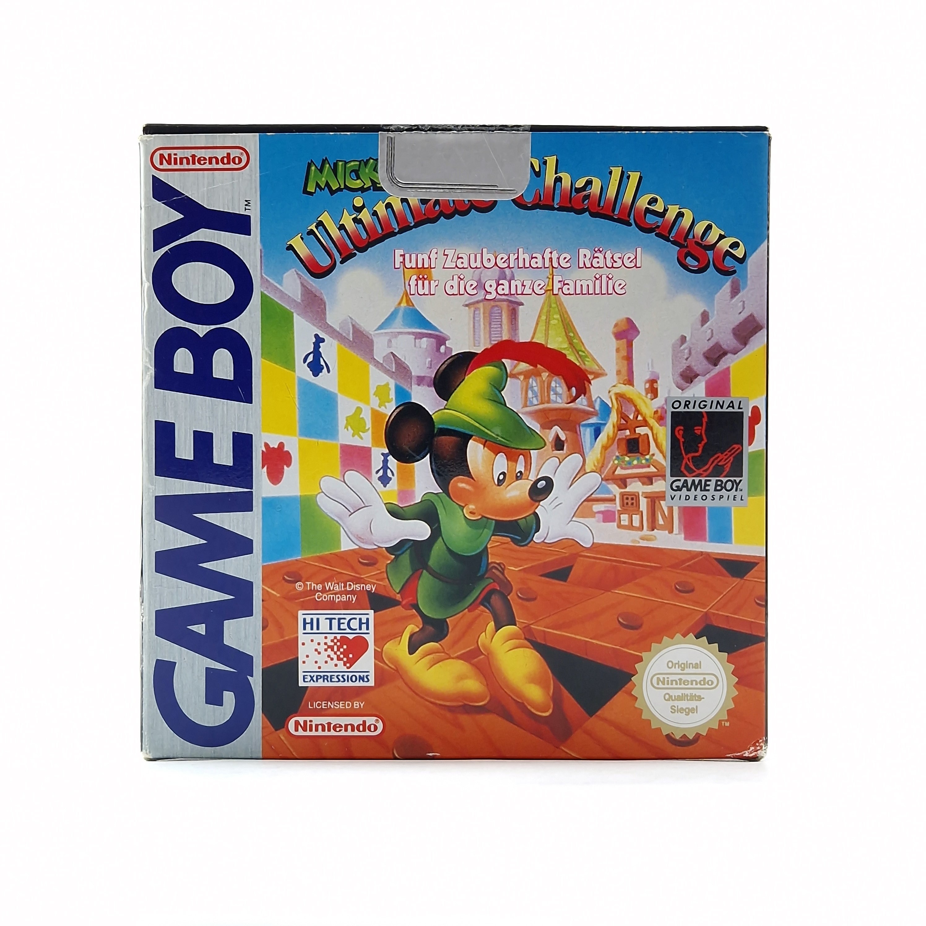 Nintendo Game Boy Spiel – Mickeys Ultimate Challenge OVP