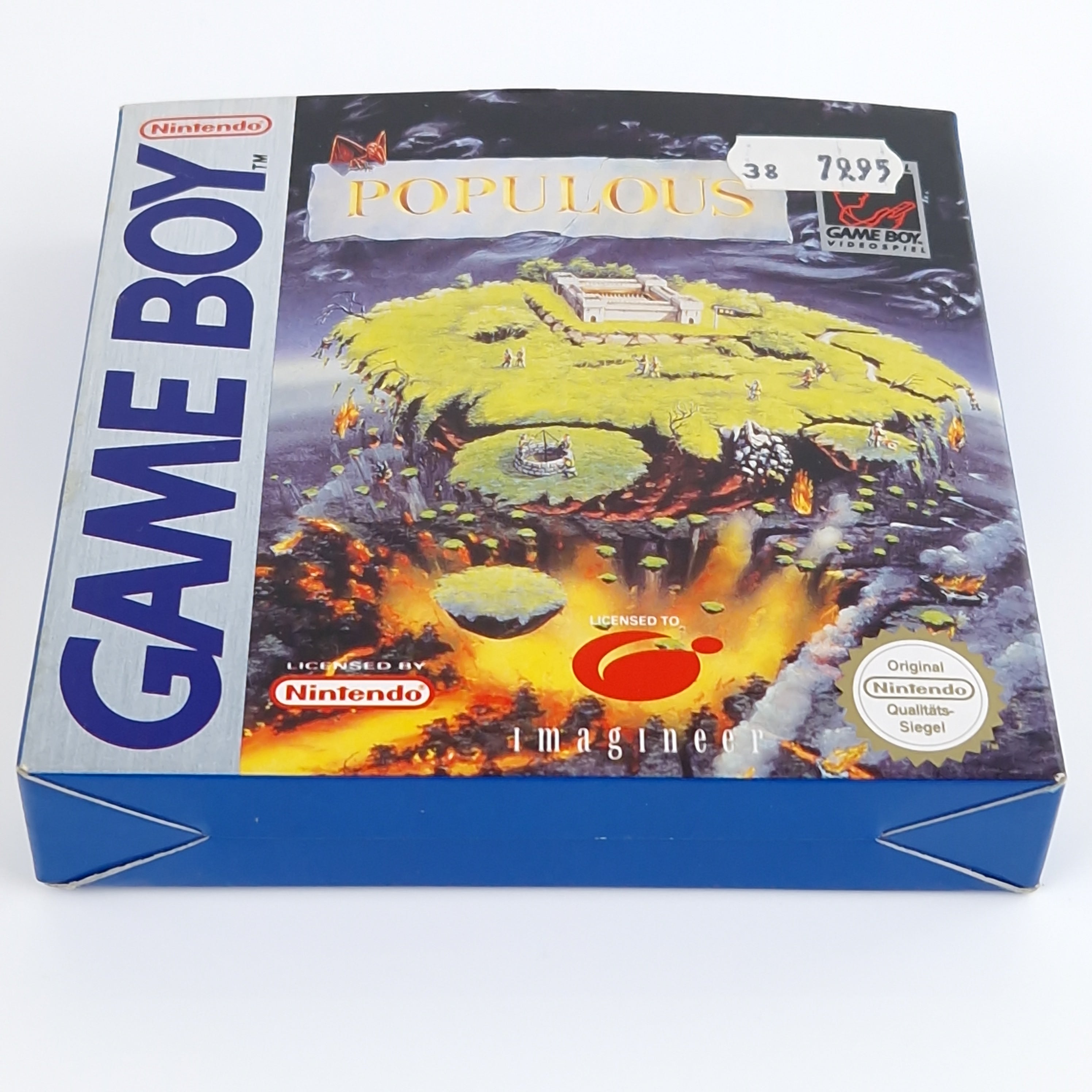 Nintendo Game Boy Spiel – Populous (PAL Modul OVP)