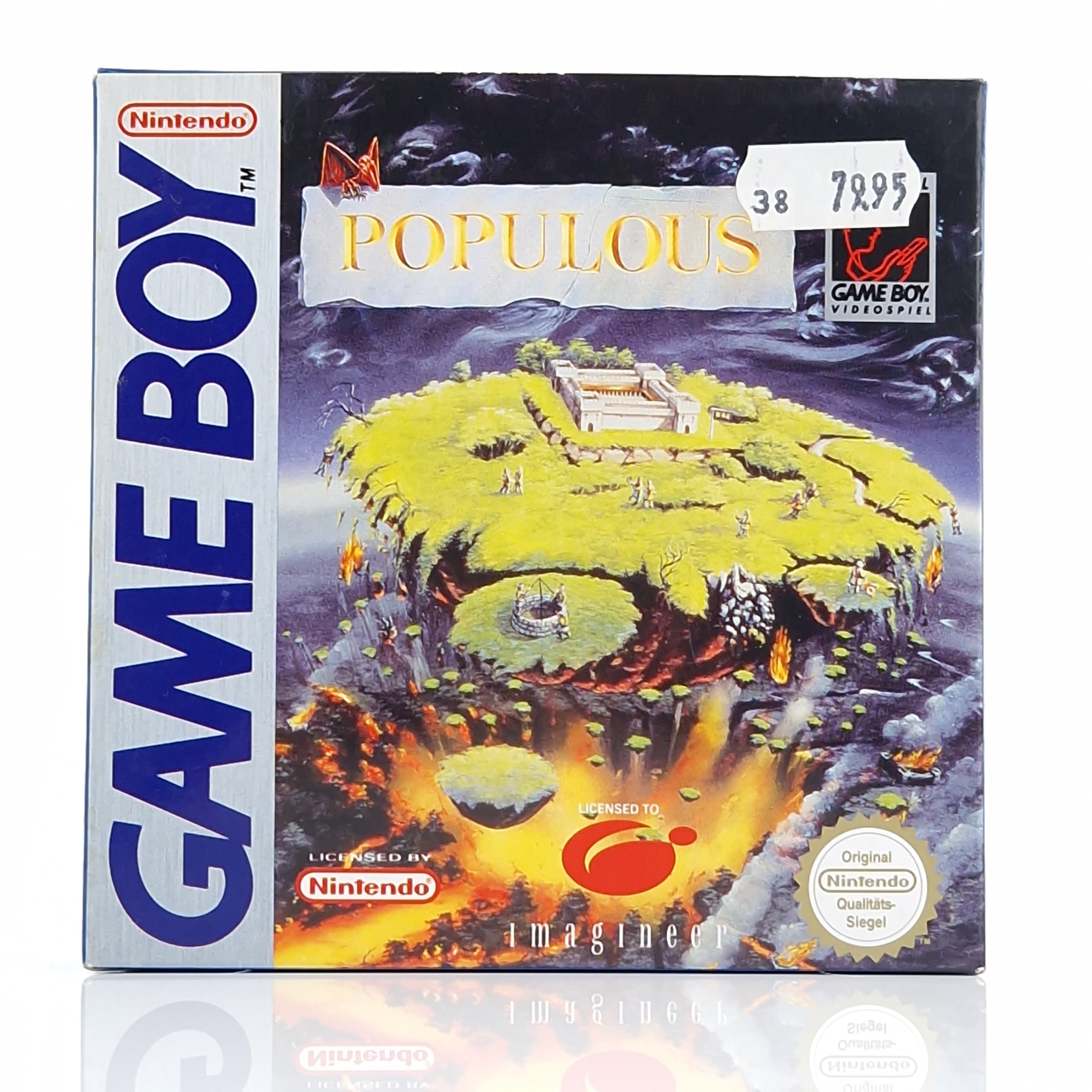 Nintendo Game Boy Spiel – Populous (PAL Modul OVP)
