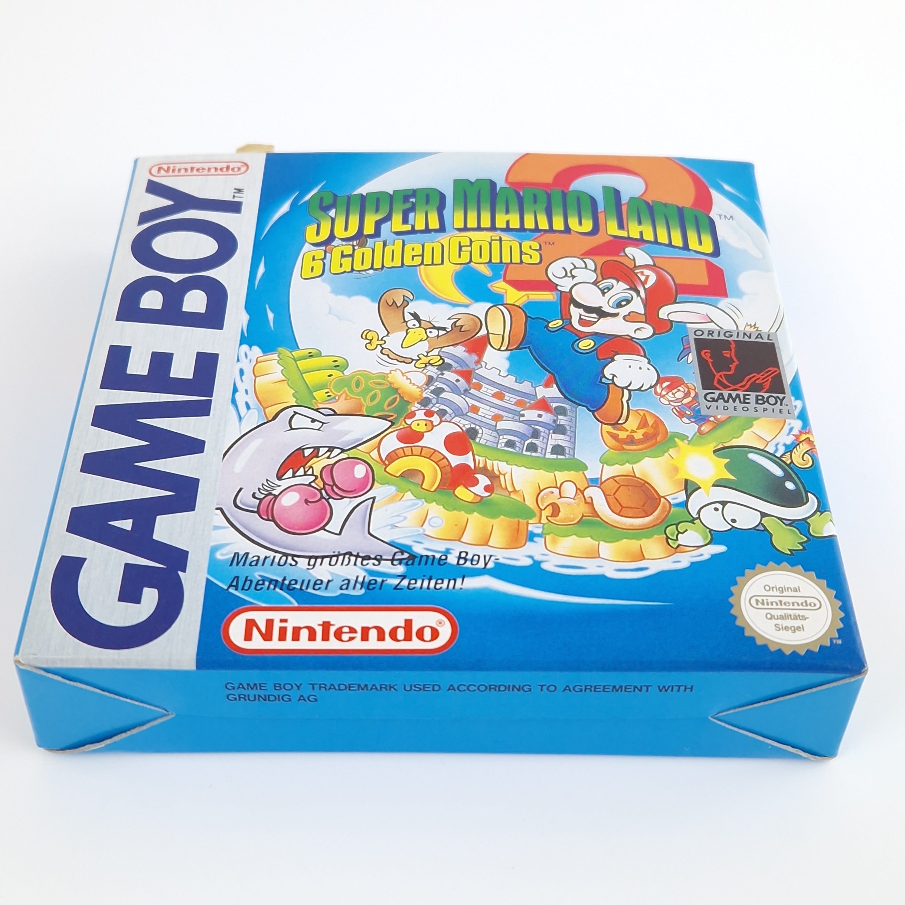 Nintendo Game Boy Spiel – Super Mario Land 2 OVP PAL