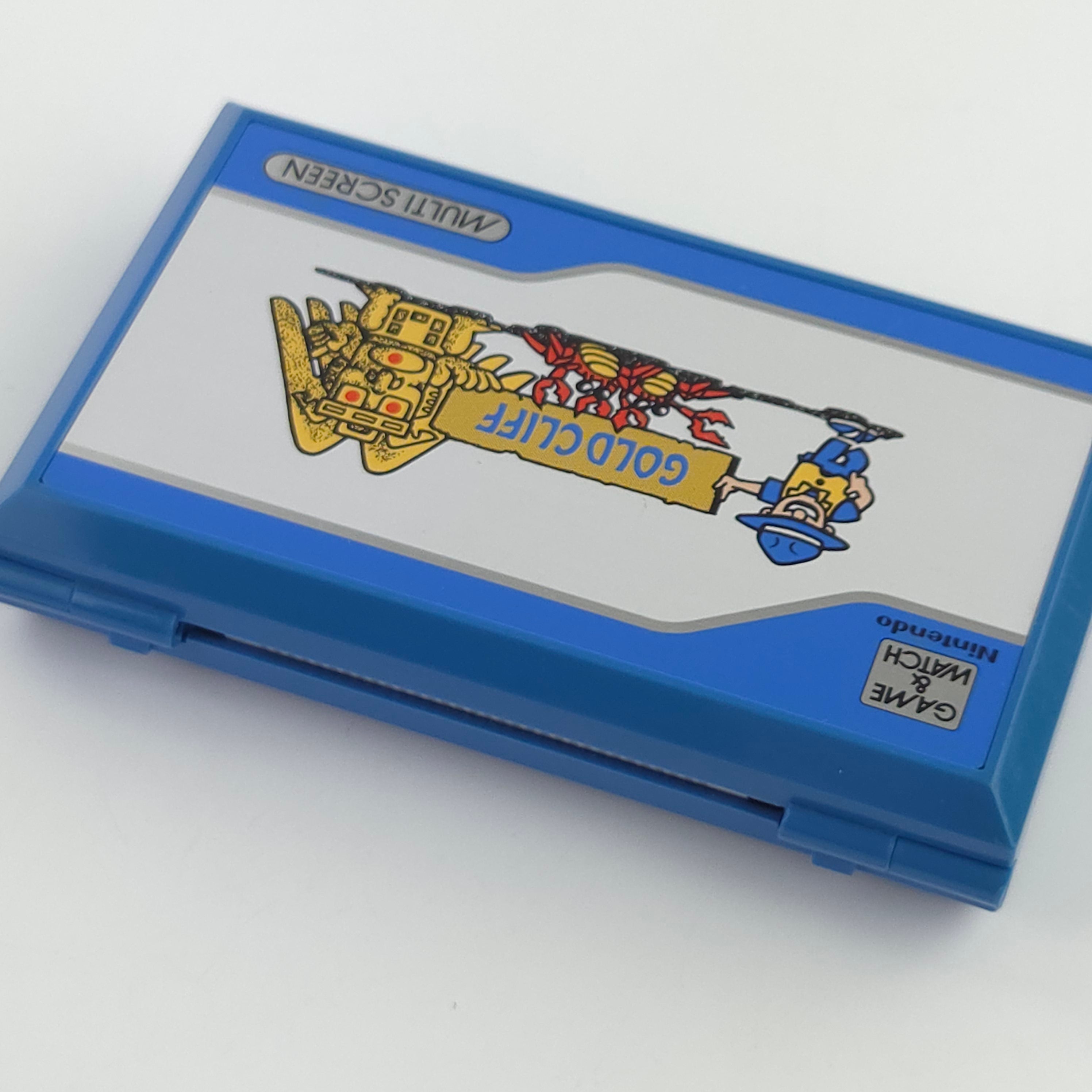 Nintendo Handheld Gold Cliff 1988 Retro LCD