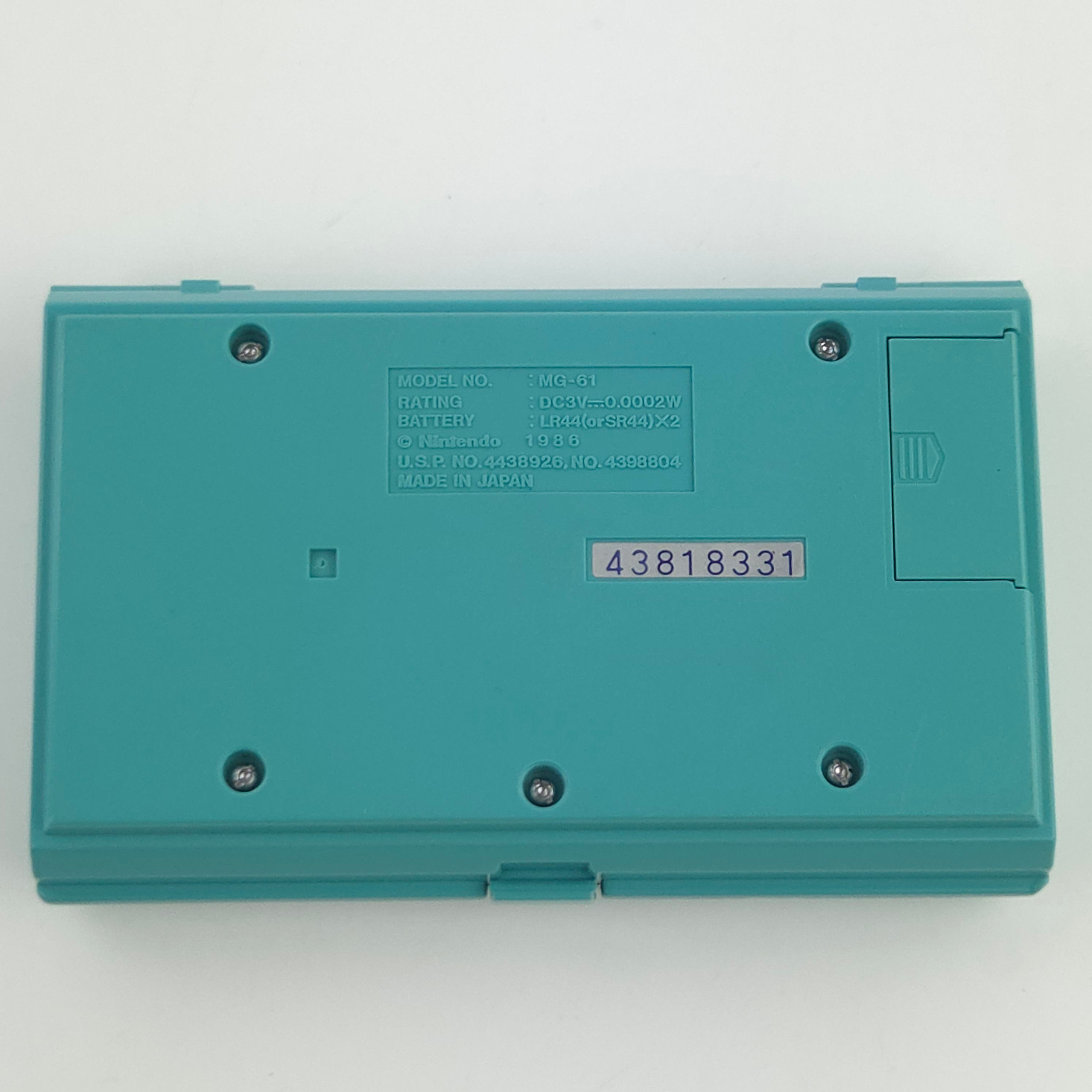 Nintendo Handheld Squish LCD Retro Spiel 1986