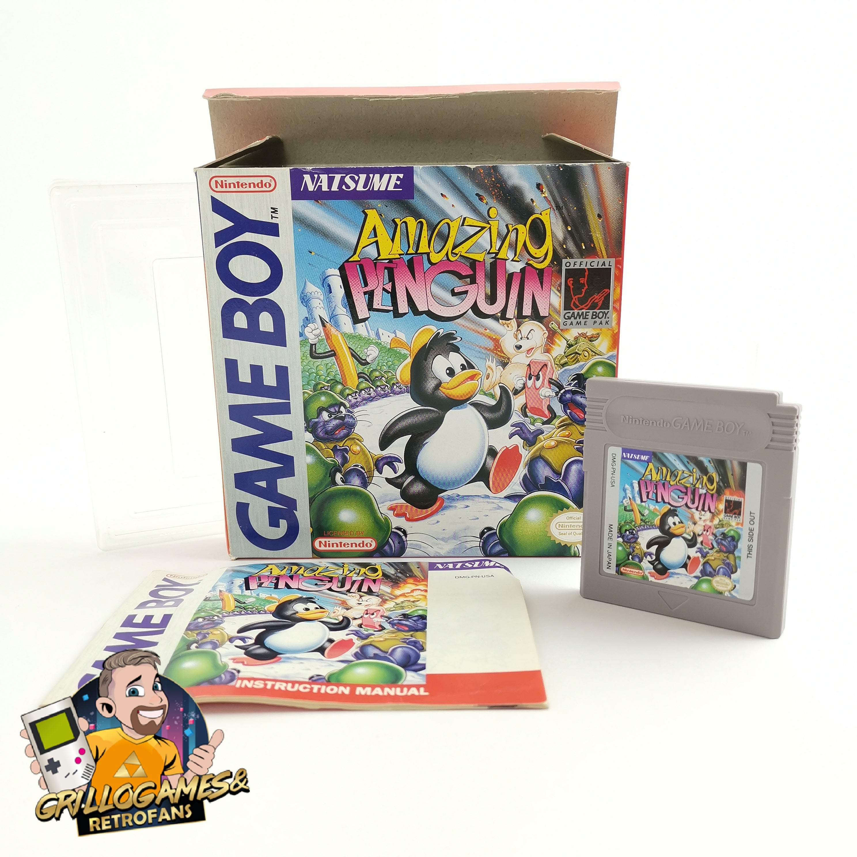 Nintendo Gameboy Classic Spiel – Amazing Penguin (OVP)