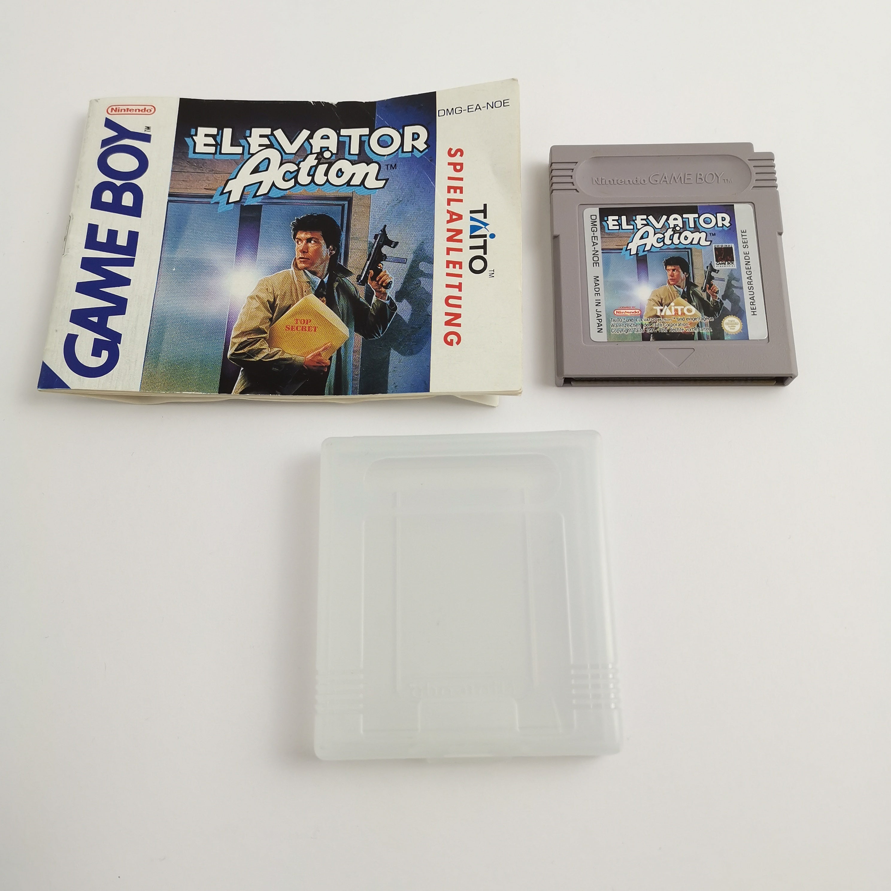 Nintendo Gameboy Classic Spiel – Elevator Action OVP PAL NOE