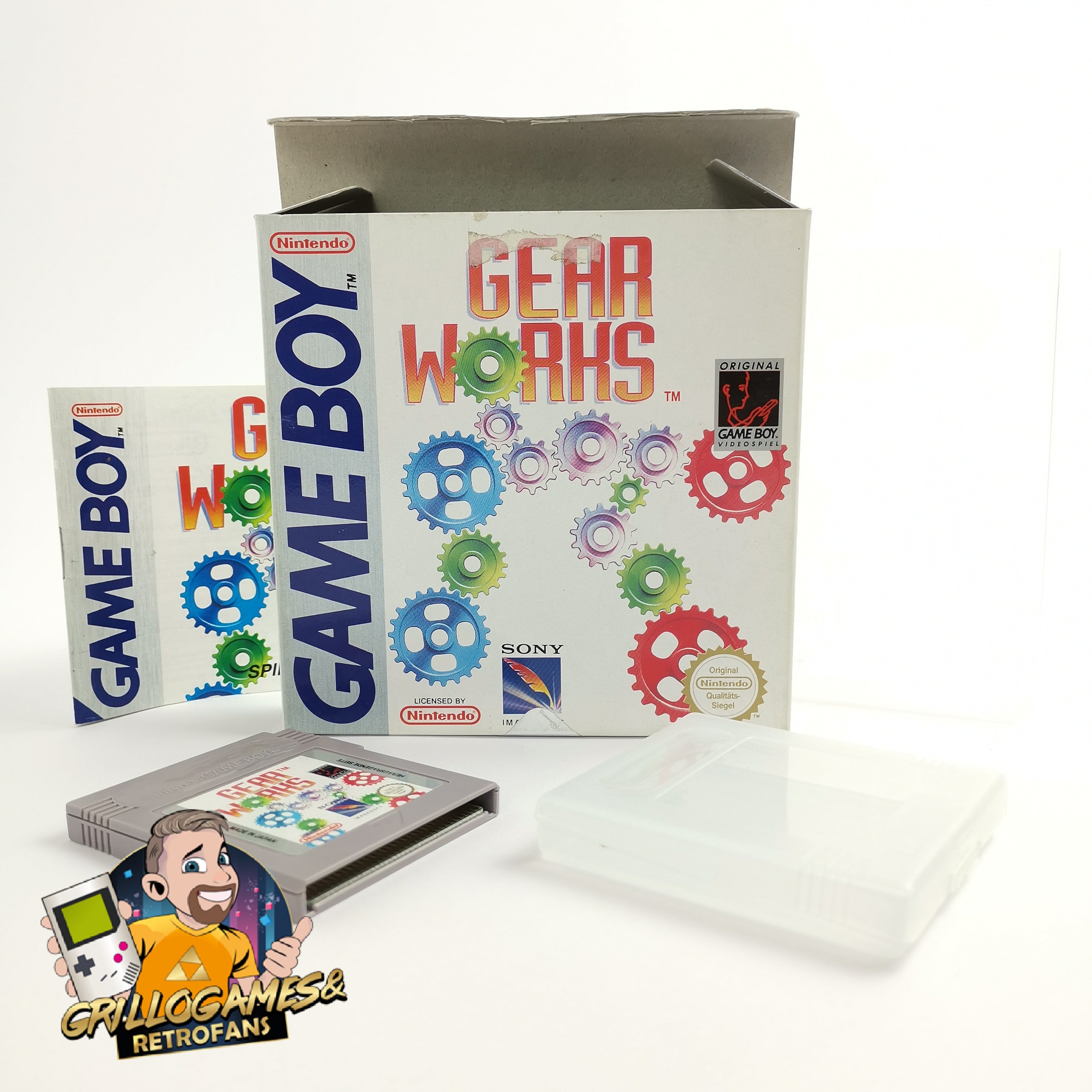 Nintendo Gameboy Spiel – Gear Works OVP PAL NOE
