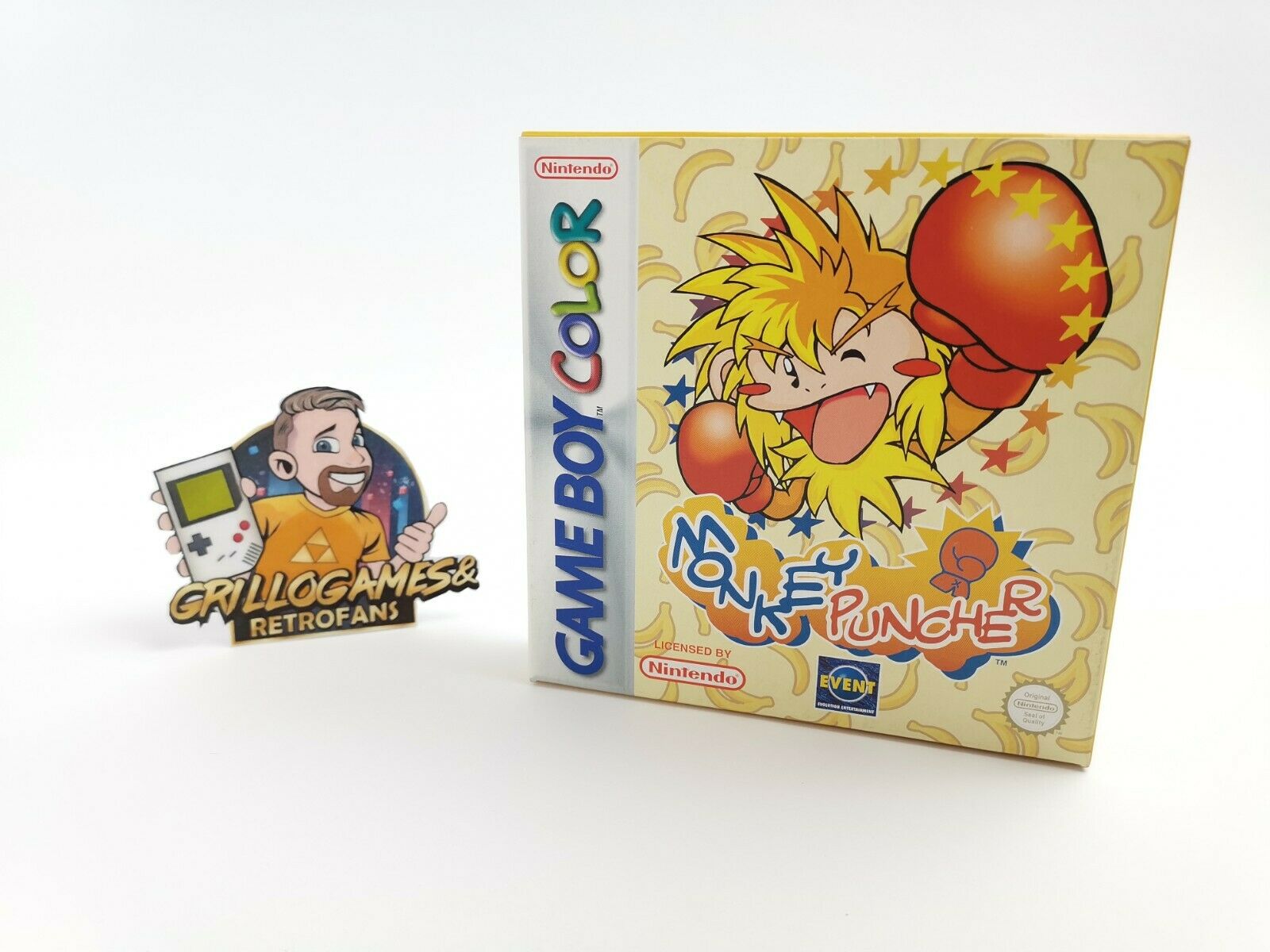 Nintendo Gameboy Color Spiel – Monkey Puncher (OVP PAL)