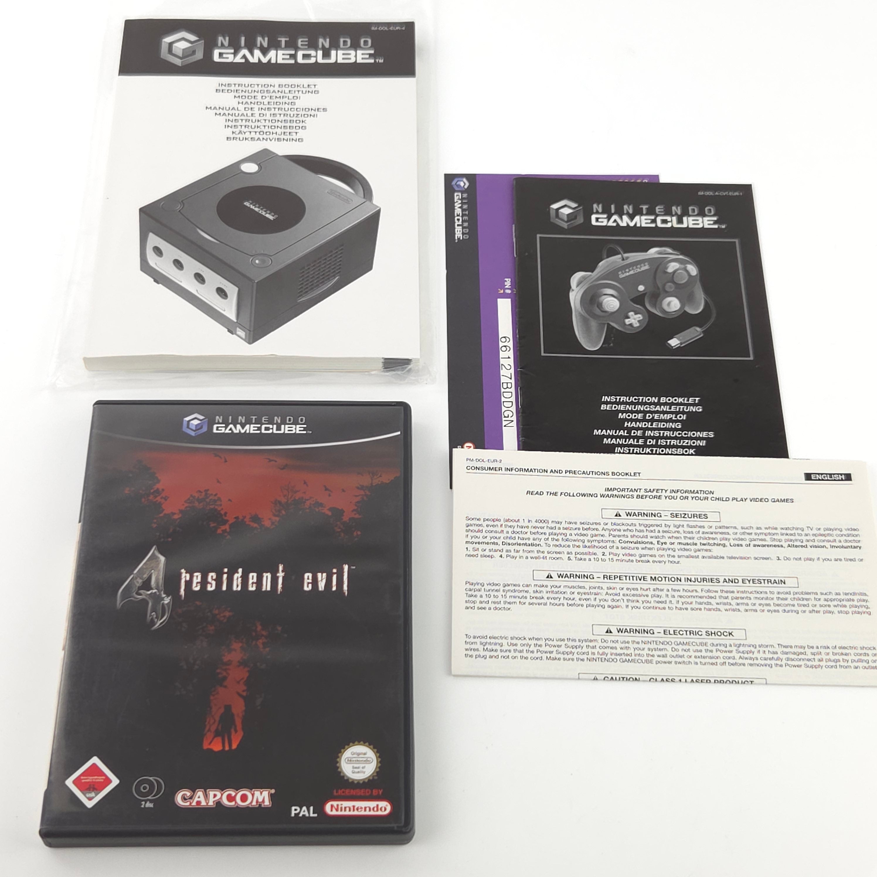 Gamecube Konsole Resident Evil 4 Limited Edition PAL