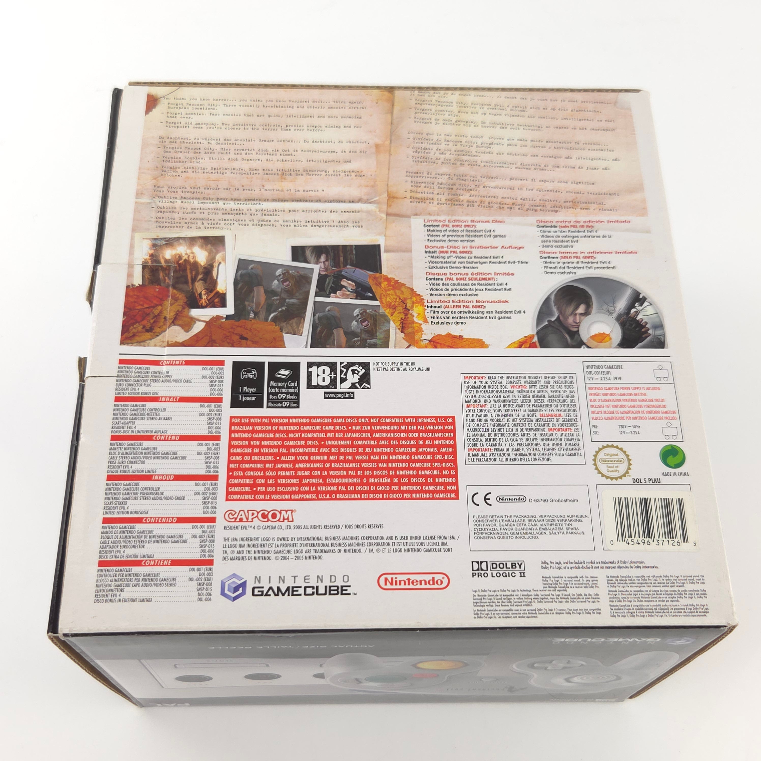 Gamecube Konsole Resident Evil 4 Limited Edition PAL