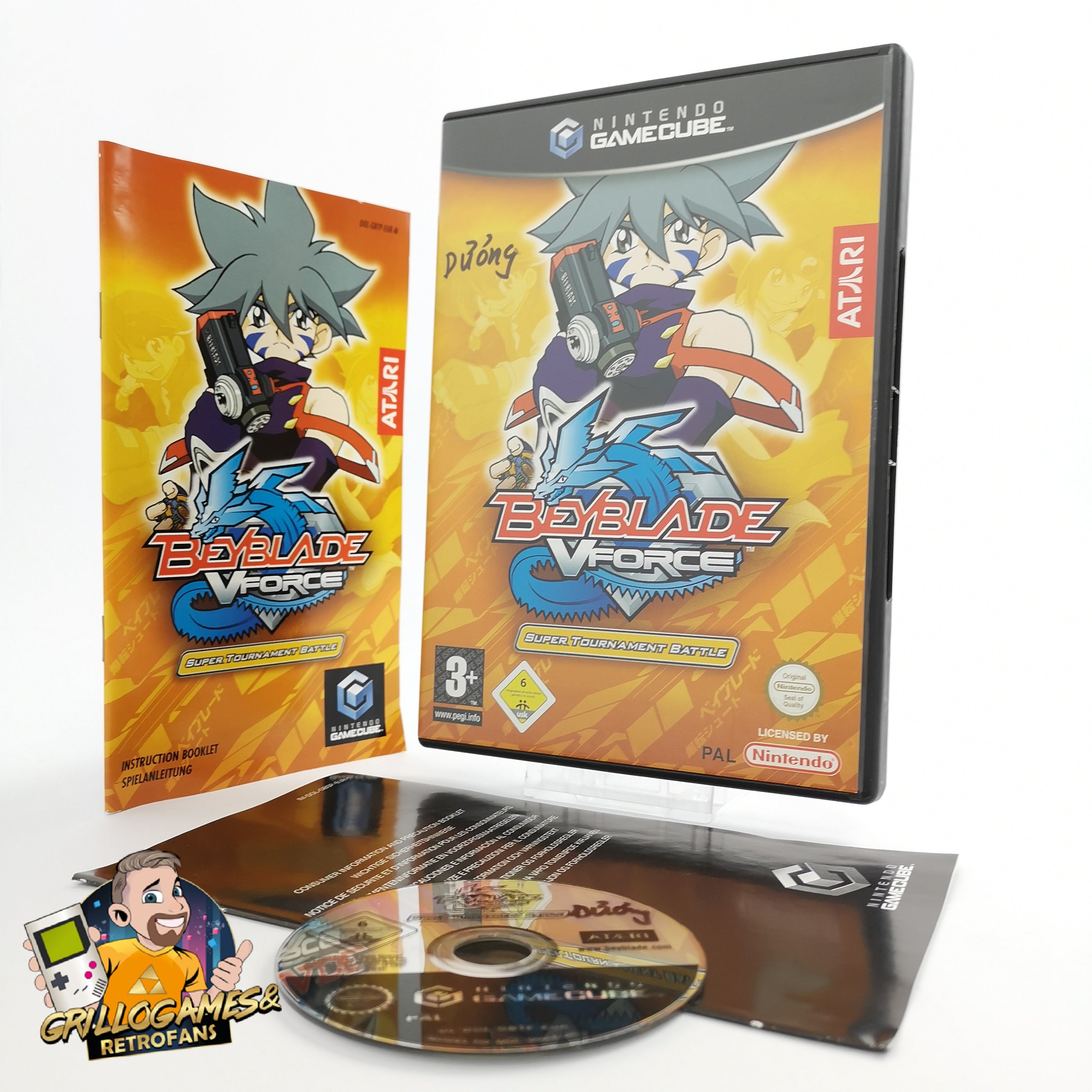 Nintendo Gamecube Spiel – Beyblade VForce OVP PAL EUR