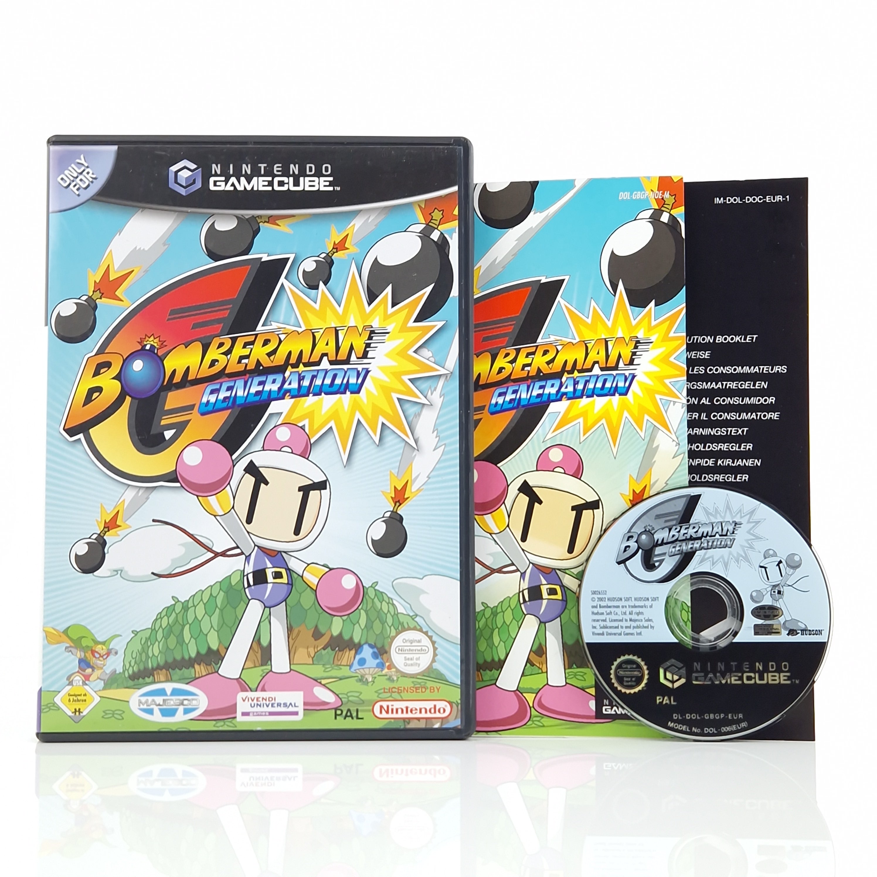 Nintendo Gamecube Spiel – Bomberman Generation (OVP PAL)
