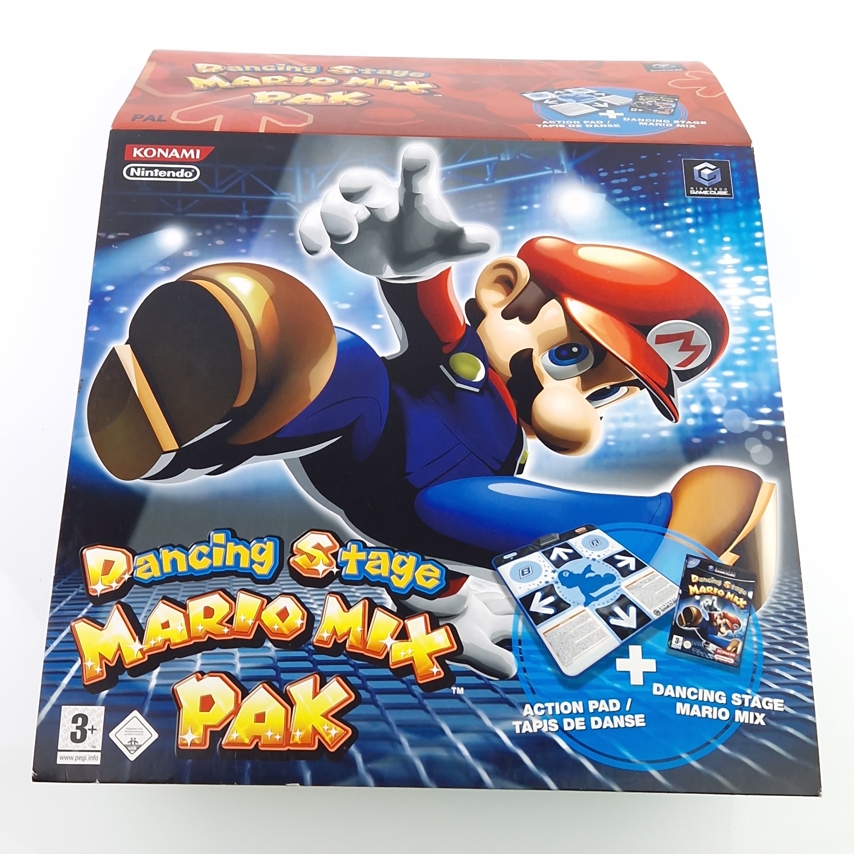 Nintendo Gamecube Spiel – Dancing Stage Mario Mix Pak PAL