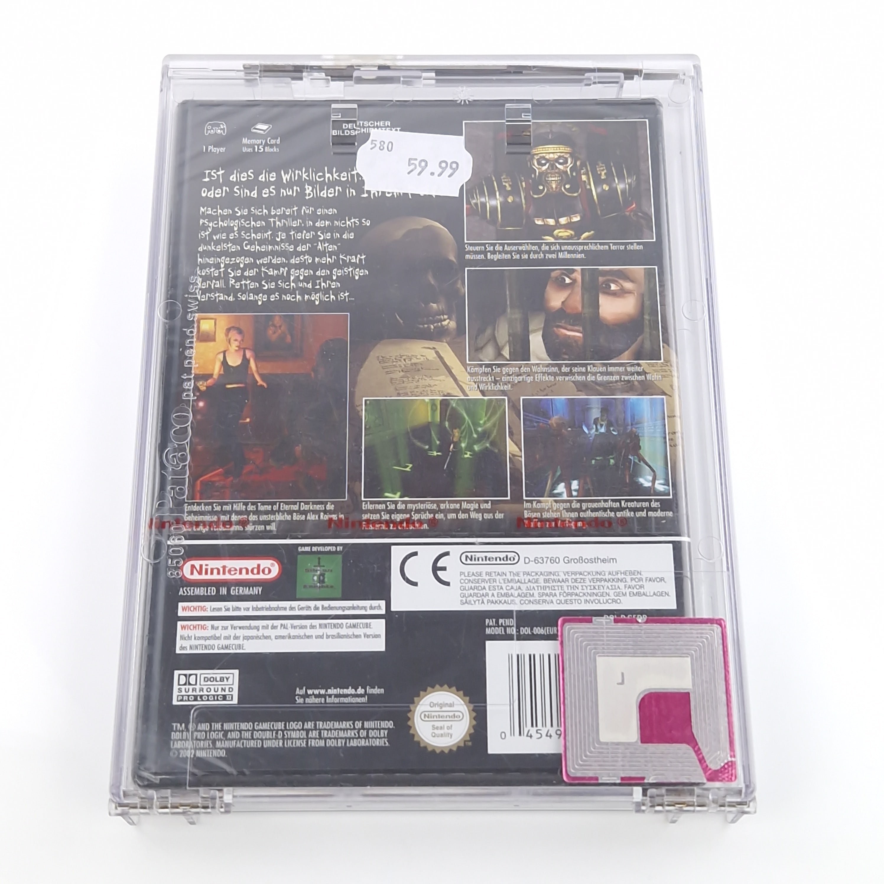 Nintendo Gamecube Spiel – Eternal Darkness Sanitys Requiem NEU