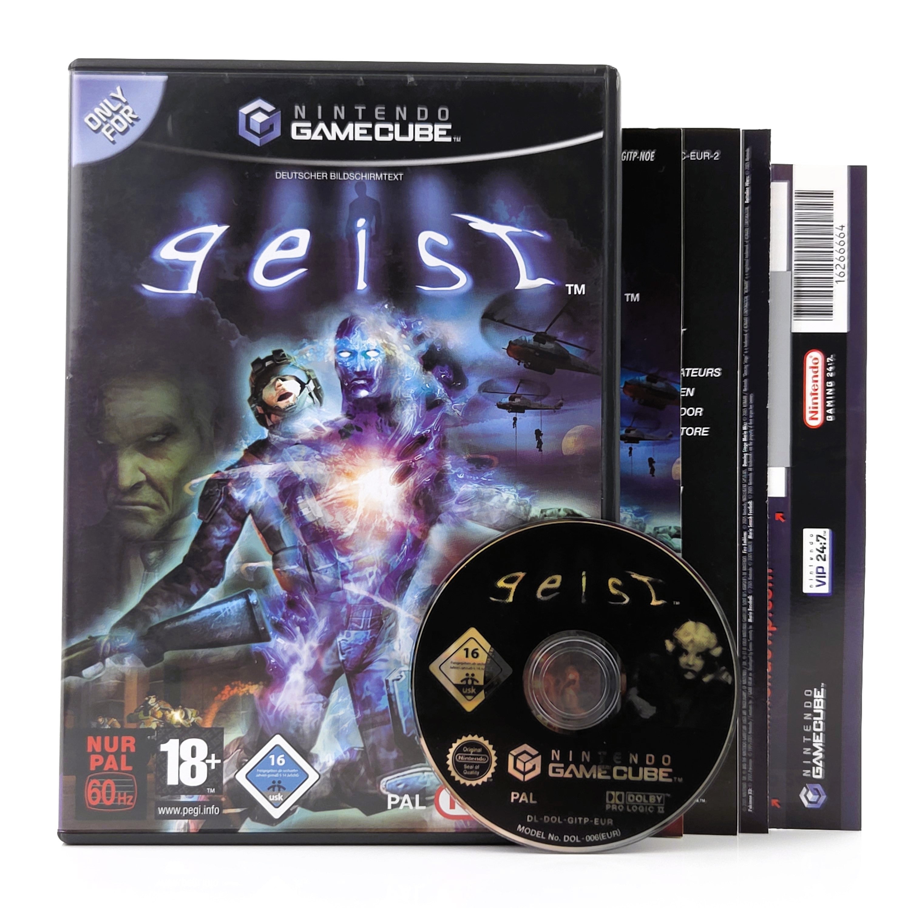 Nintendo Gamecube Spiel – Geist (PAL OVP CIB)