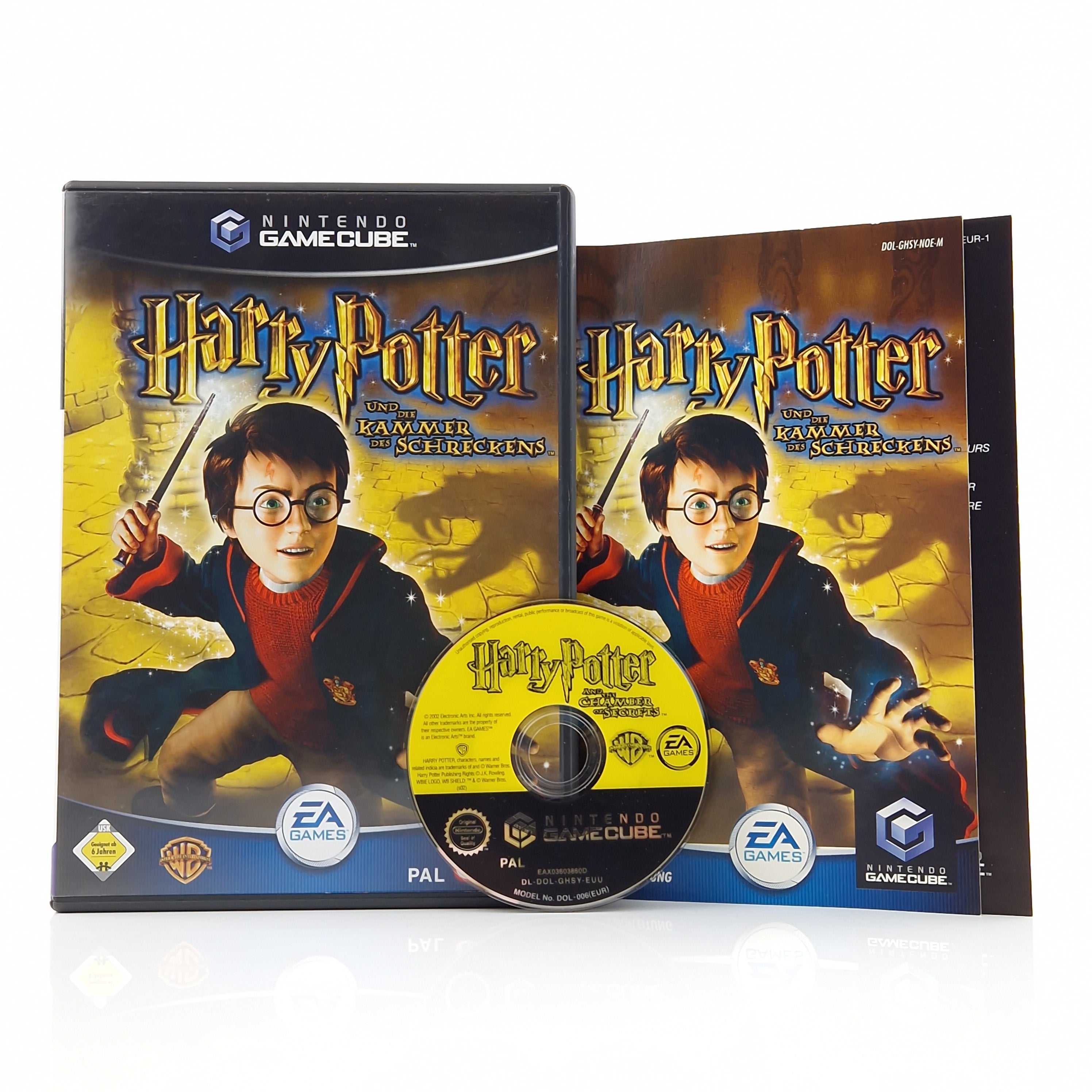 Nintendo Gamecube Spiel – Harry Potter Kammer des Schreckens OVP