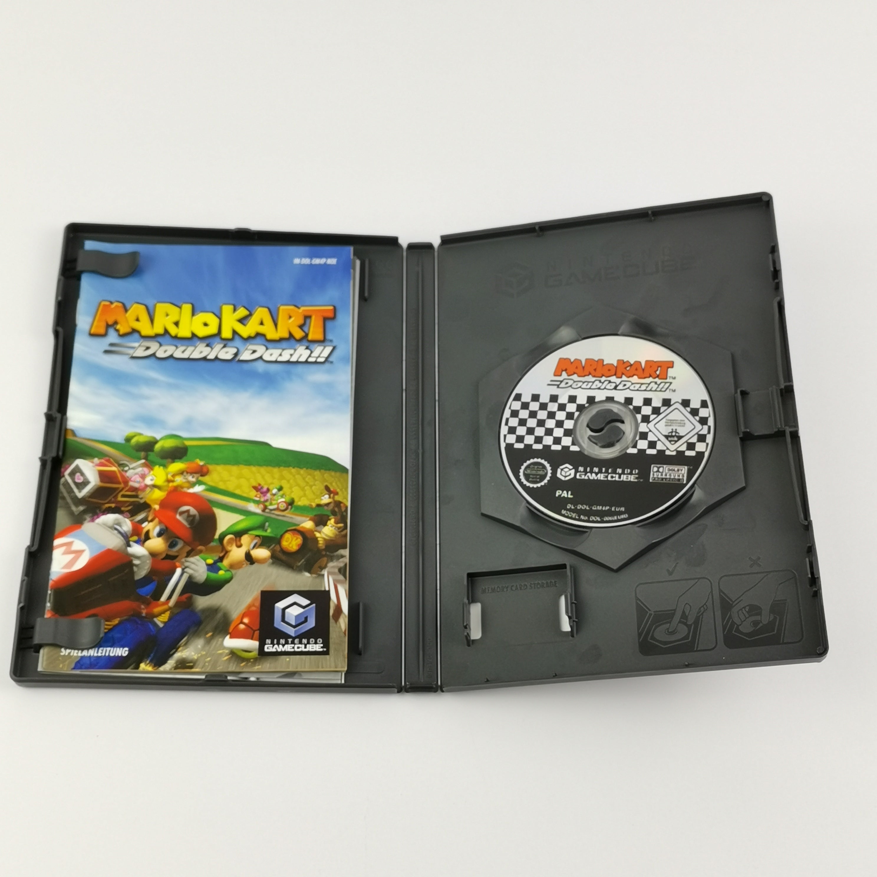 Nintendo Gamecube Spiel – Mario Kart Double Dash PAL Gamepad