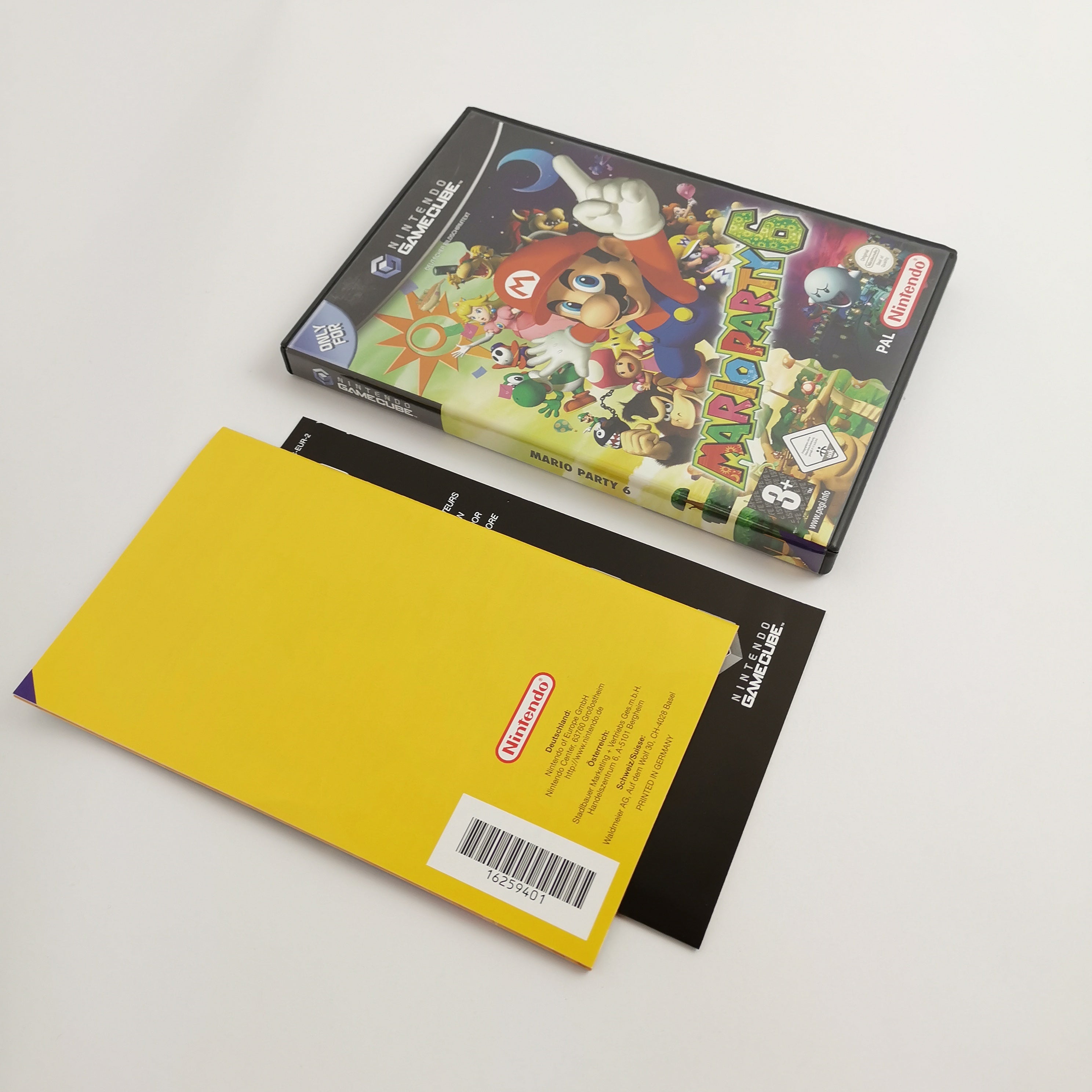 Nintendo Gamecube Spiel – Mario Party 6 OVP PAL