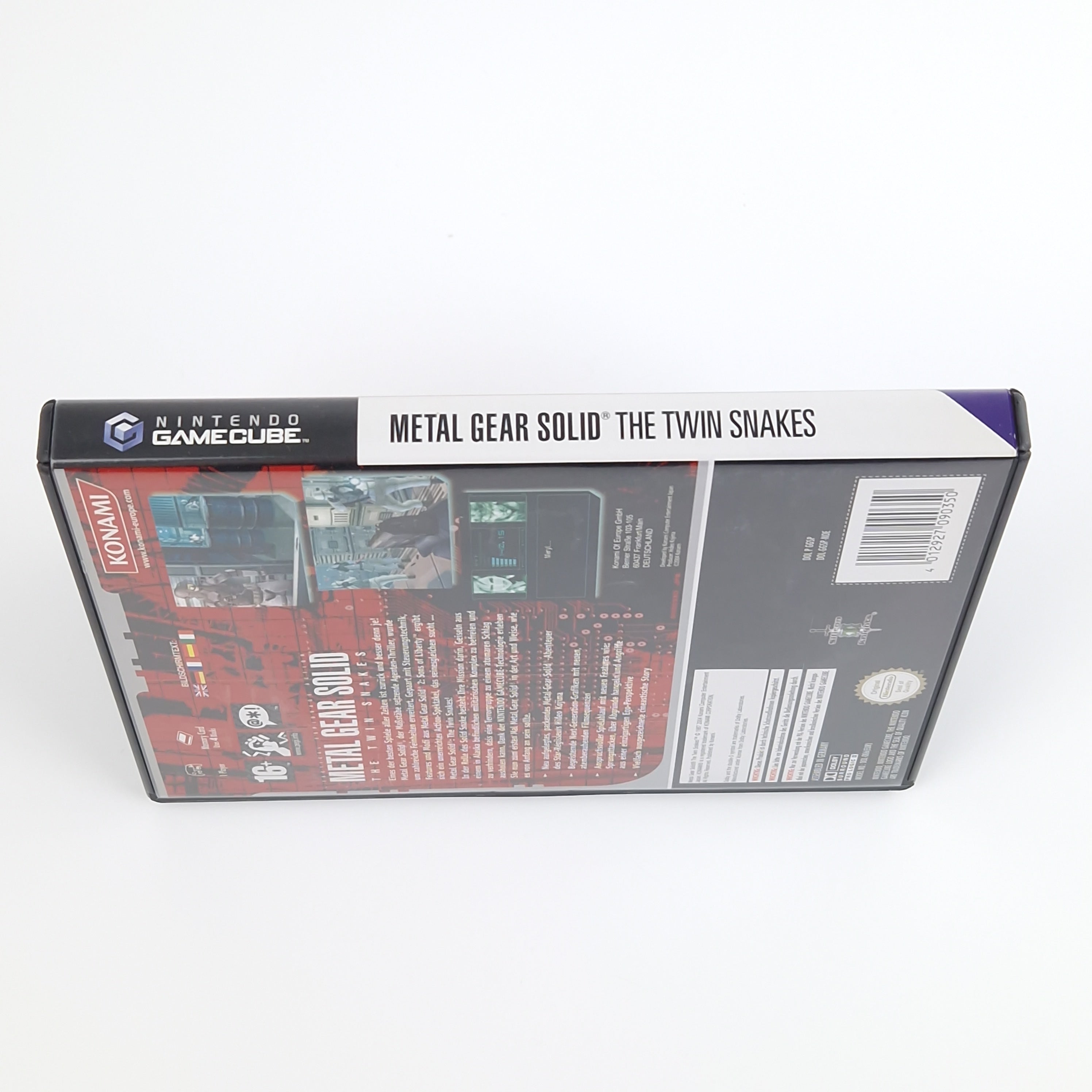 Nintendo Gamecube Spiel – Metal Gear Solid Twin Snakes PAL OVP
