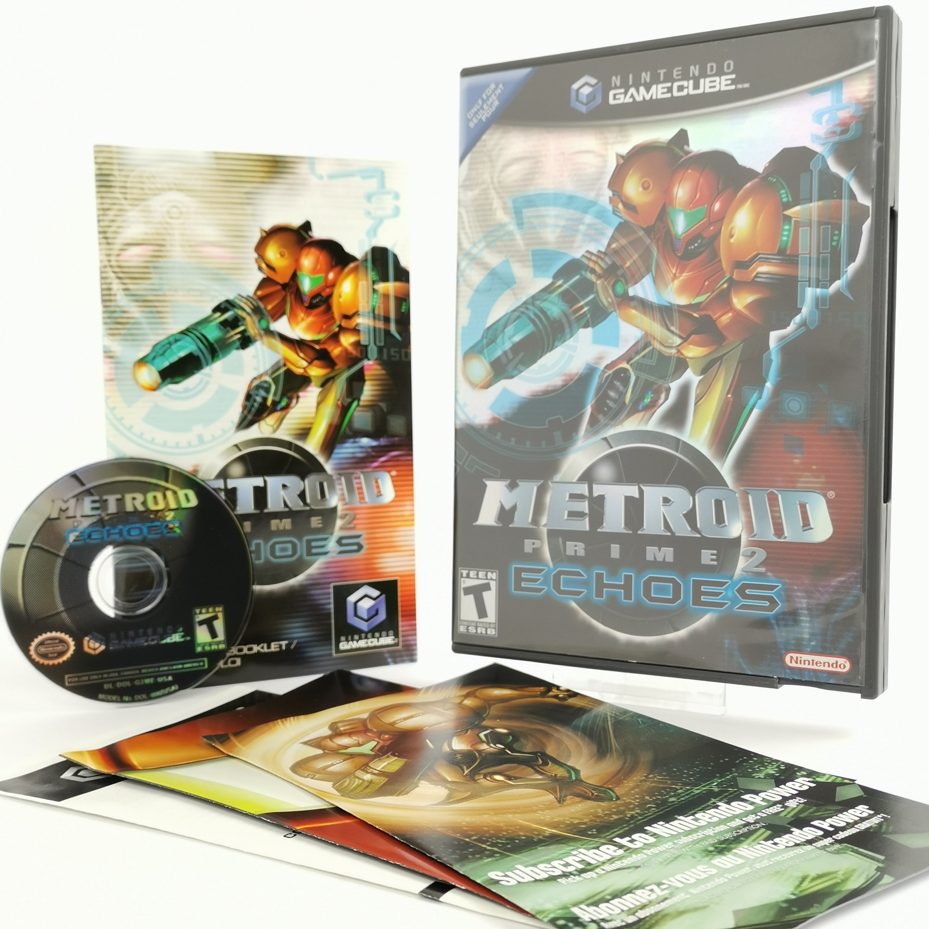 Nintendo Gamecube Spiel – Metroid Prime 2 Echoes OVP US