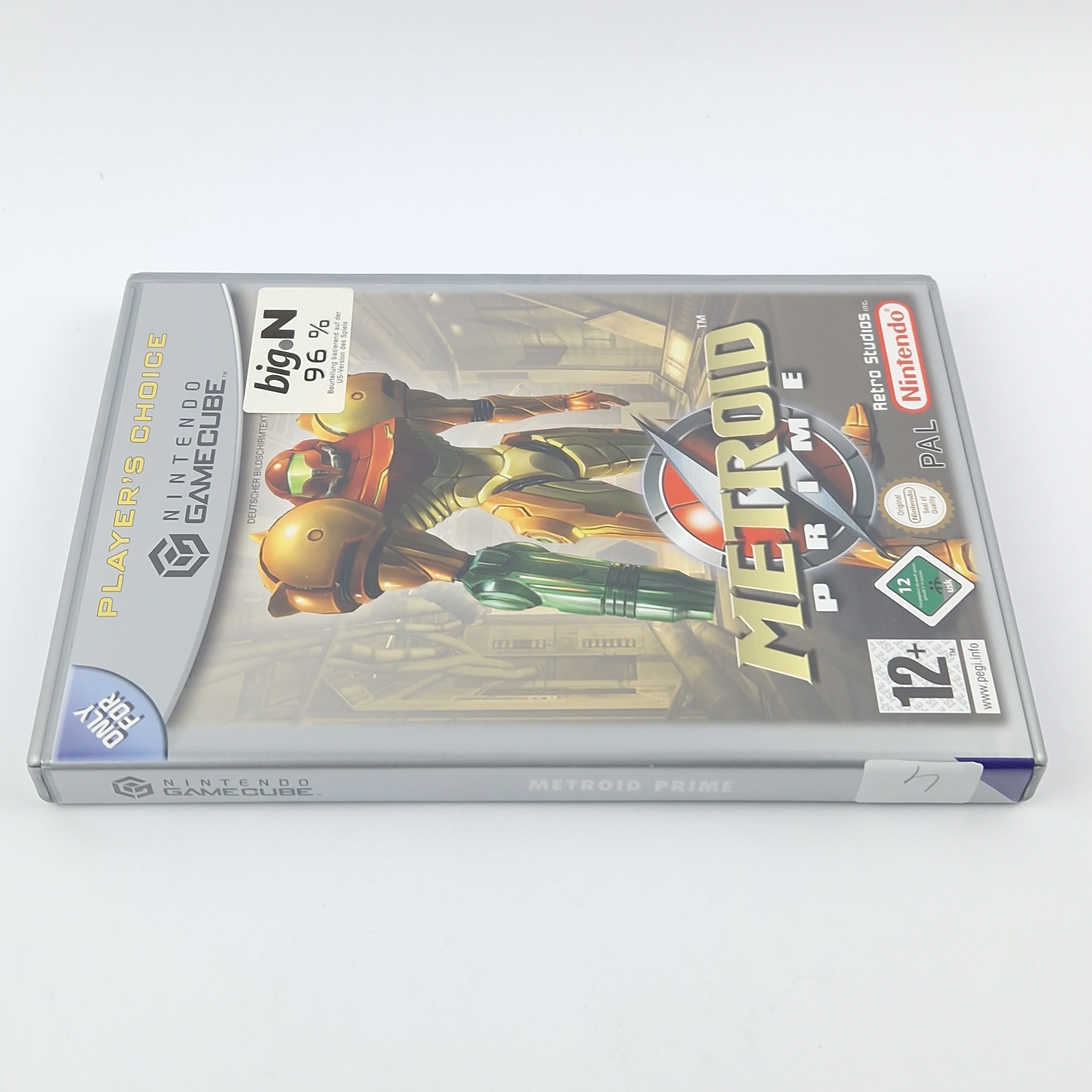 Nintendo Gamecube Spiel – Metroid Prime OVP PAL