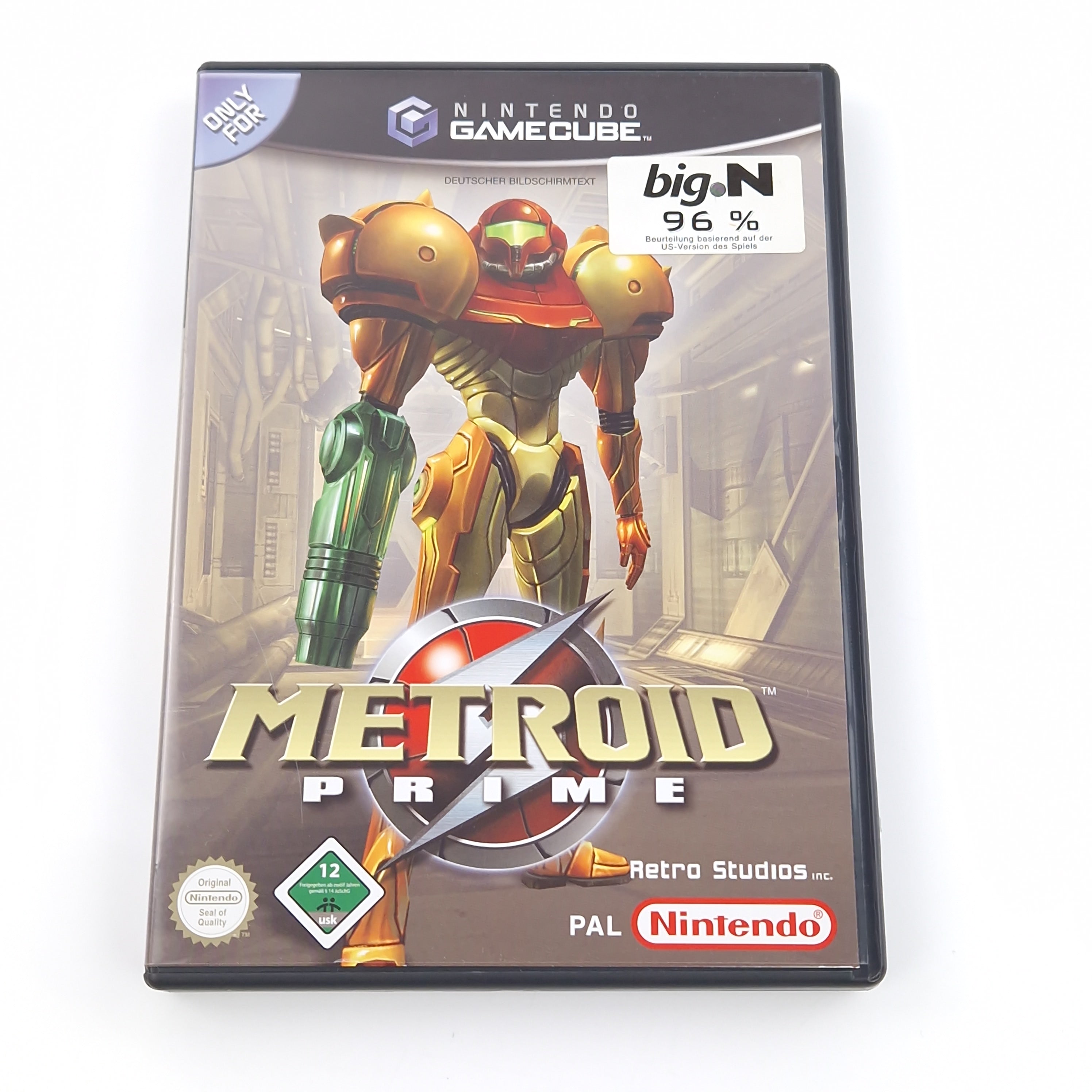 Nintendo Gamecube Spiel – Metroid Prime (PAL OVP dt.)