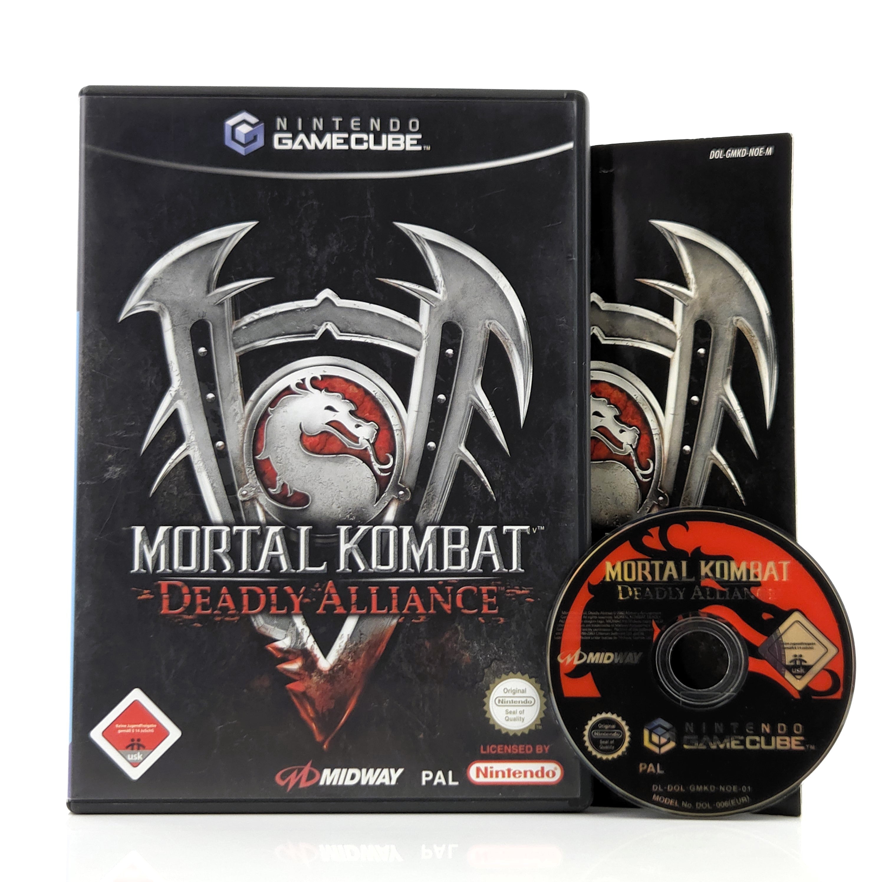 Nintendo Gamecube Spiel Mortal Kombat Deadly Alliance OVP