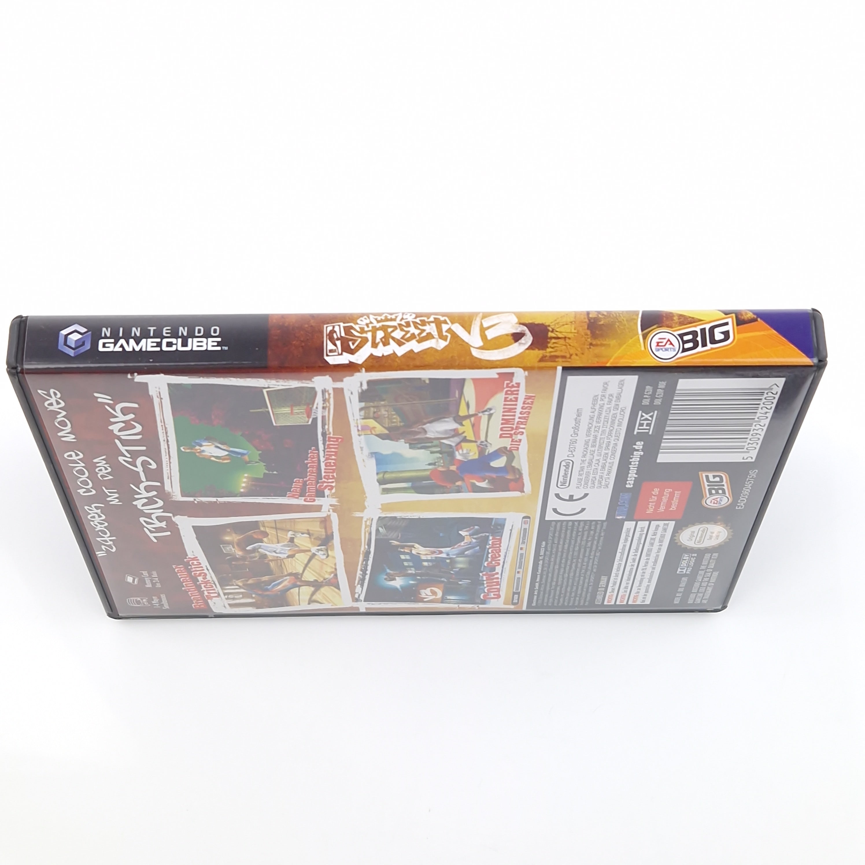 Nintendo Gamecube Spiel – NBA Street V3 featuring Mario Allstars