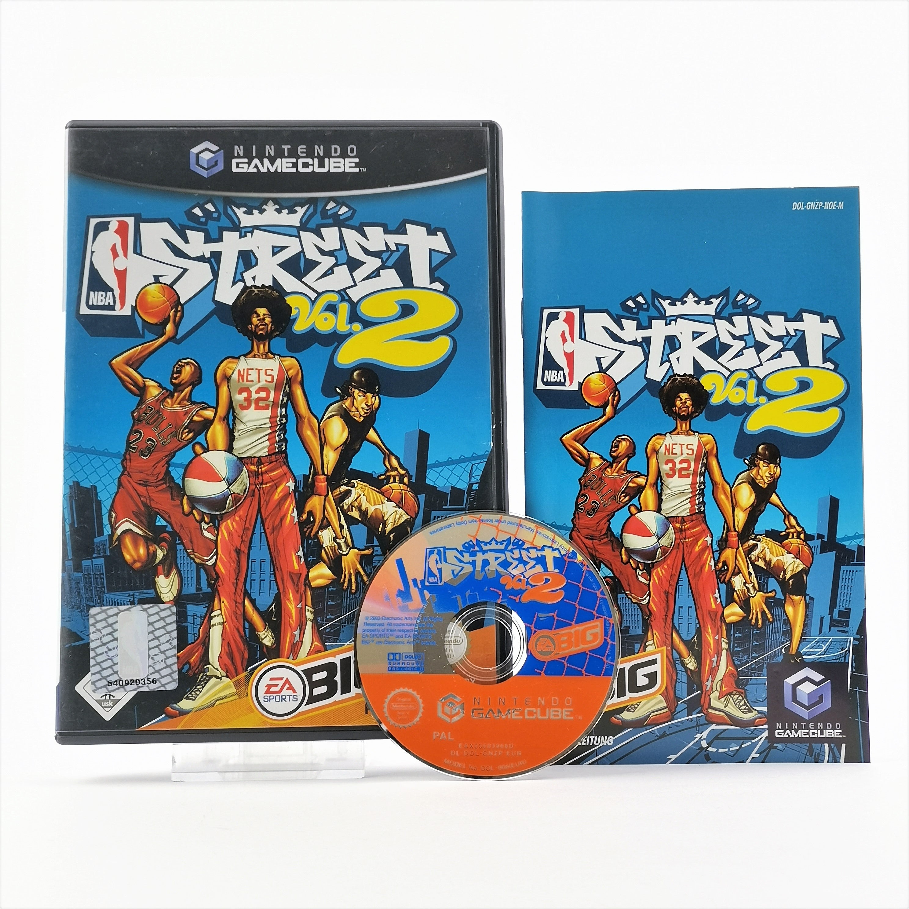 Nintendo Gamecube Spiel – NBA Street Vol 2 Basketball OVP