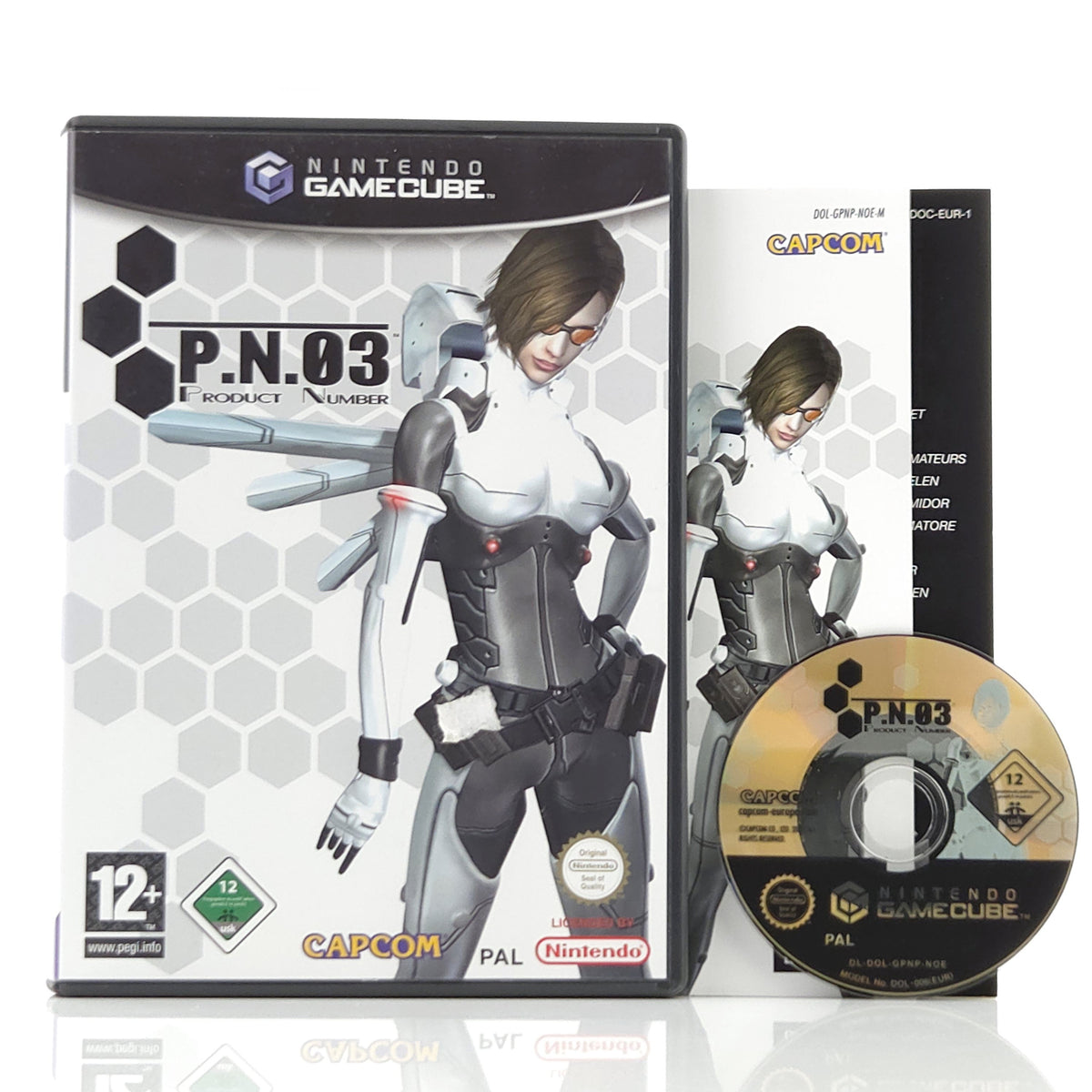 Nintendo Gamecube Spiel: P.N. 03 Product Number - Anleitung OVP CD (DE PAL)