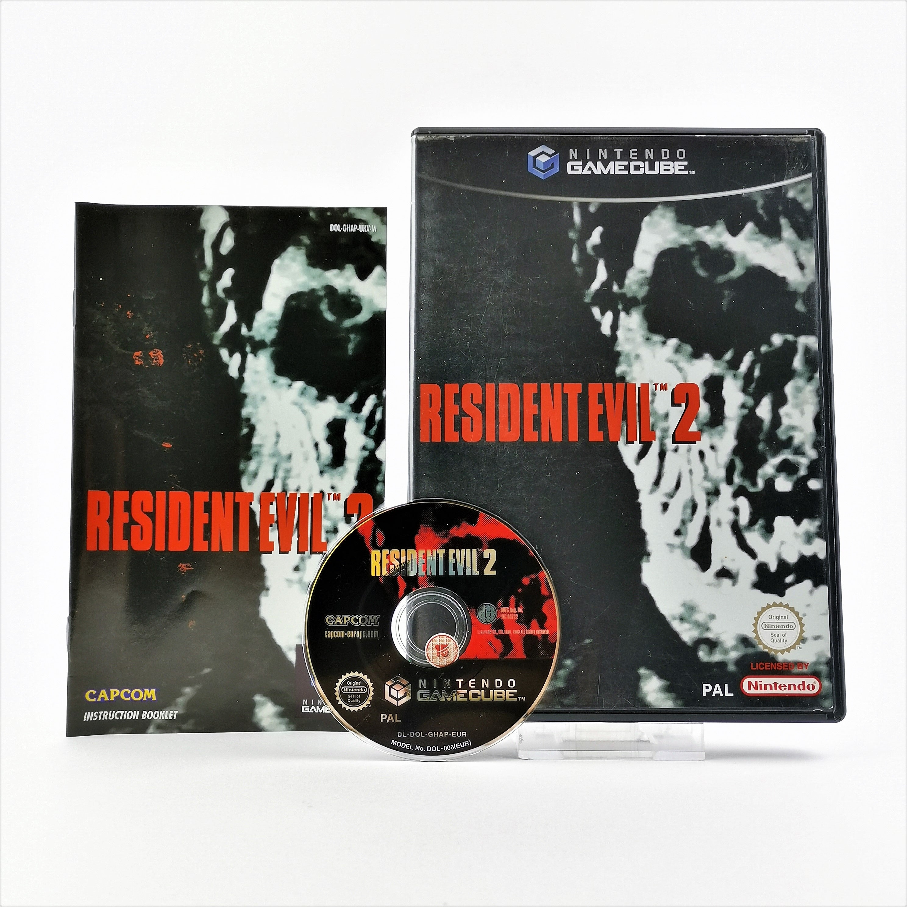Nintendo Gamecube Spiel – Resident Evil 2 OVP PAL UKV