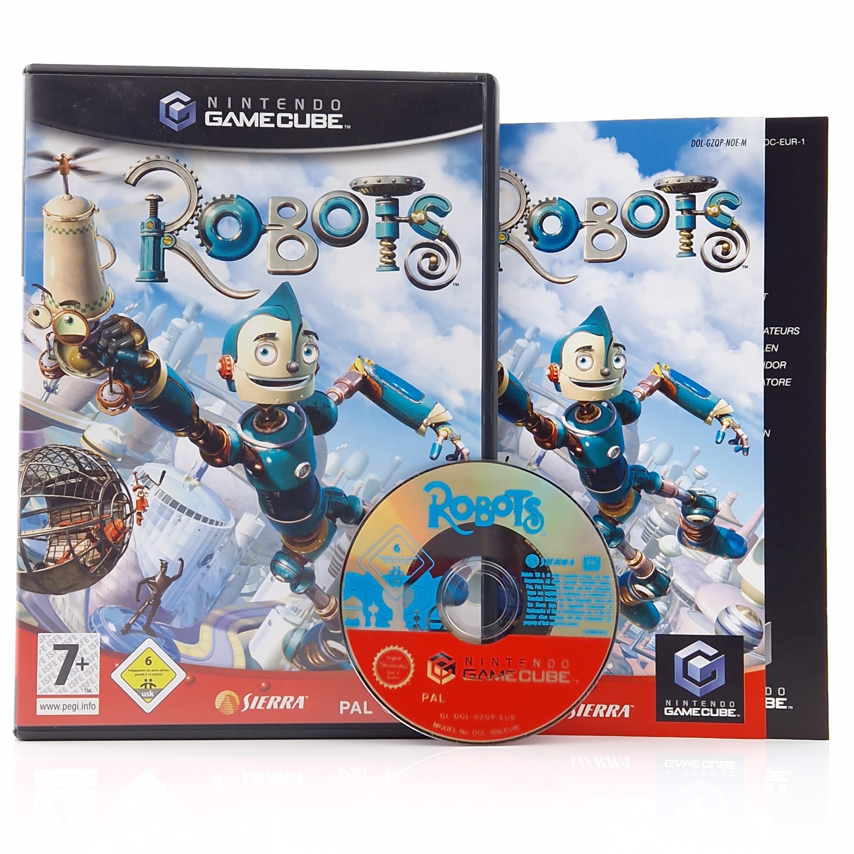 Nintendo Gamecube Spiel – Robots (OVP PAL)