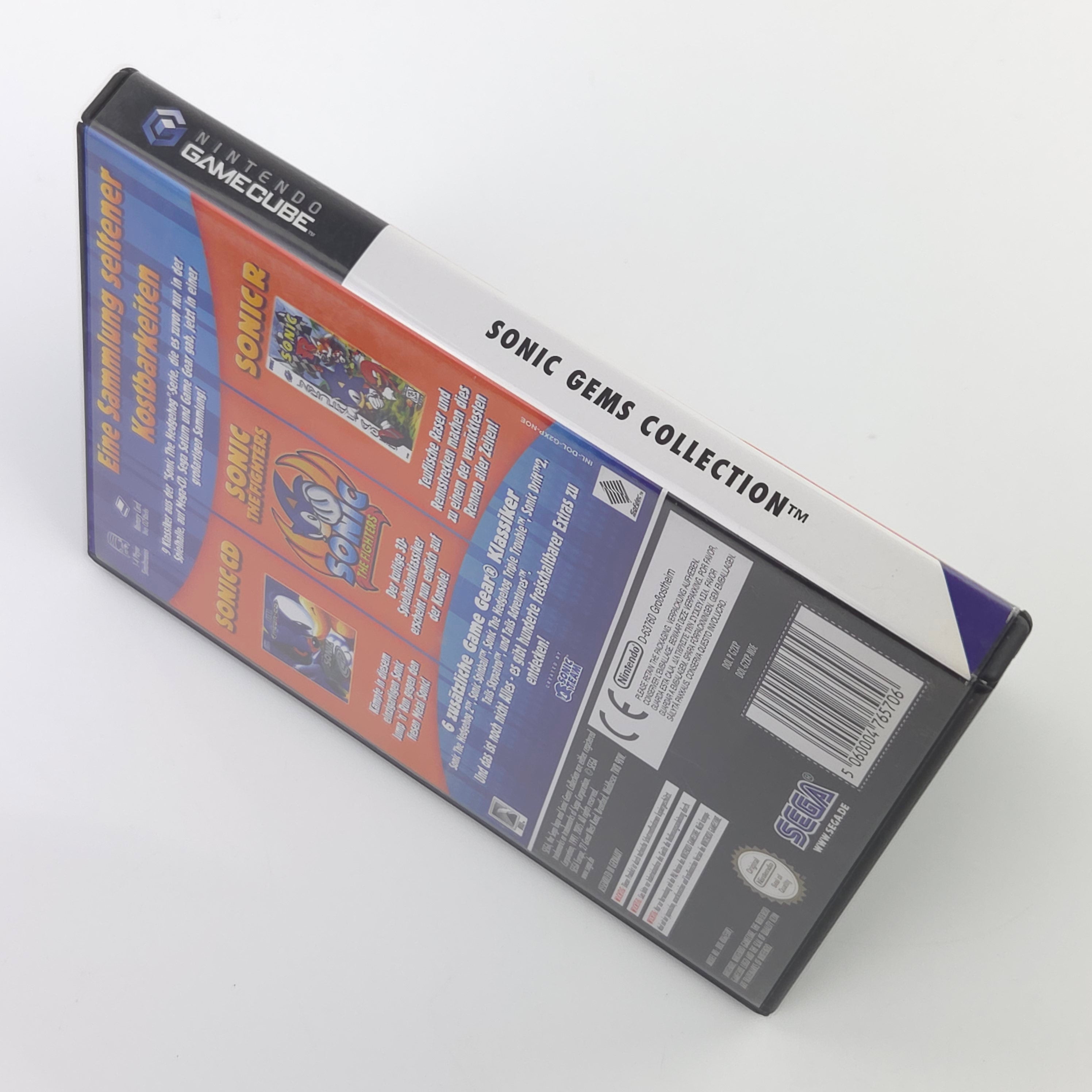 Nintendo Gamecube Spiel – Sonic Gems Collection (OVP)