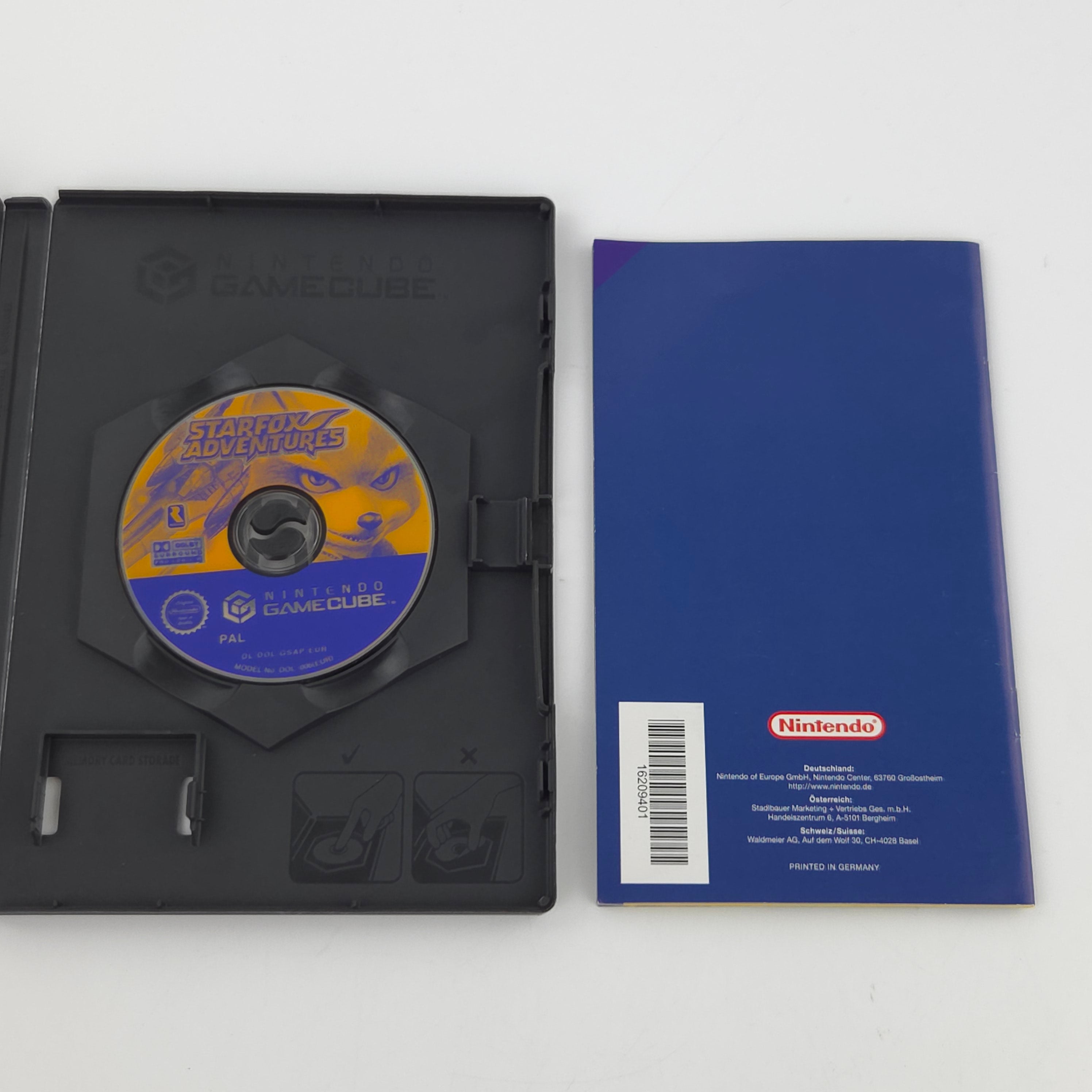 Gamecube Spiel Starfox Adventures GC OVP PAL DE Gut