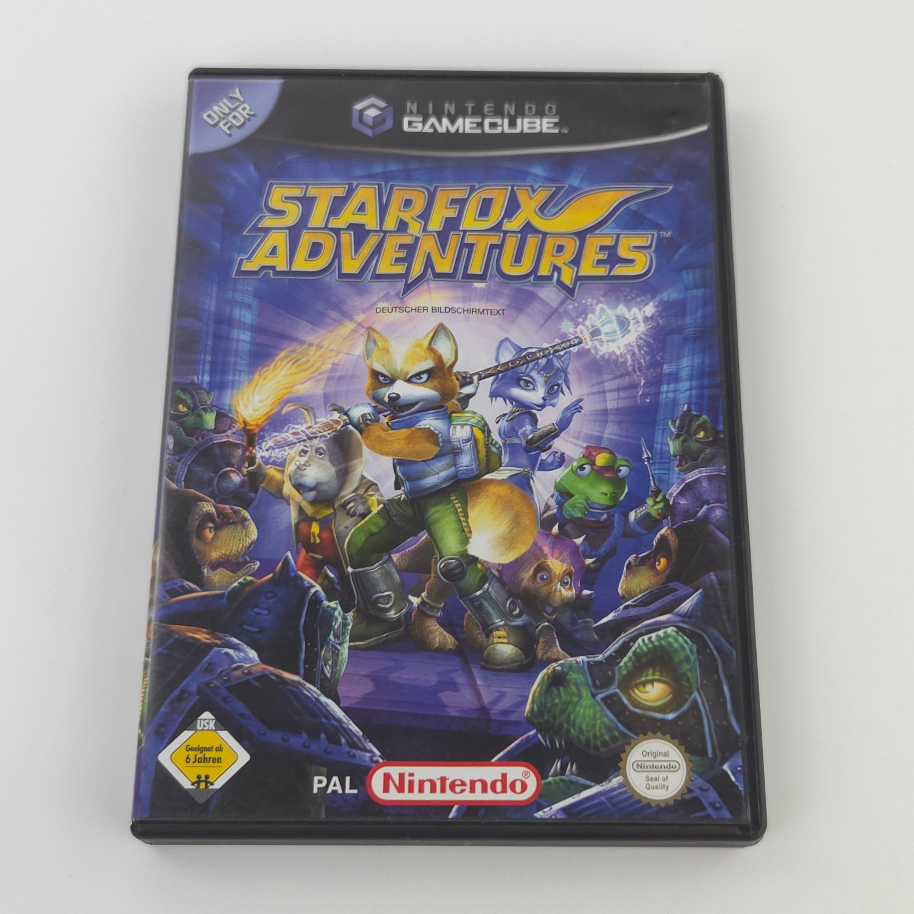 Gamecube Spiel Starfox Adventures GC OVP PAL DE Gut