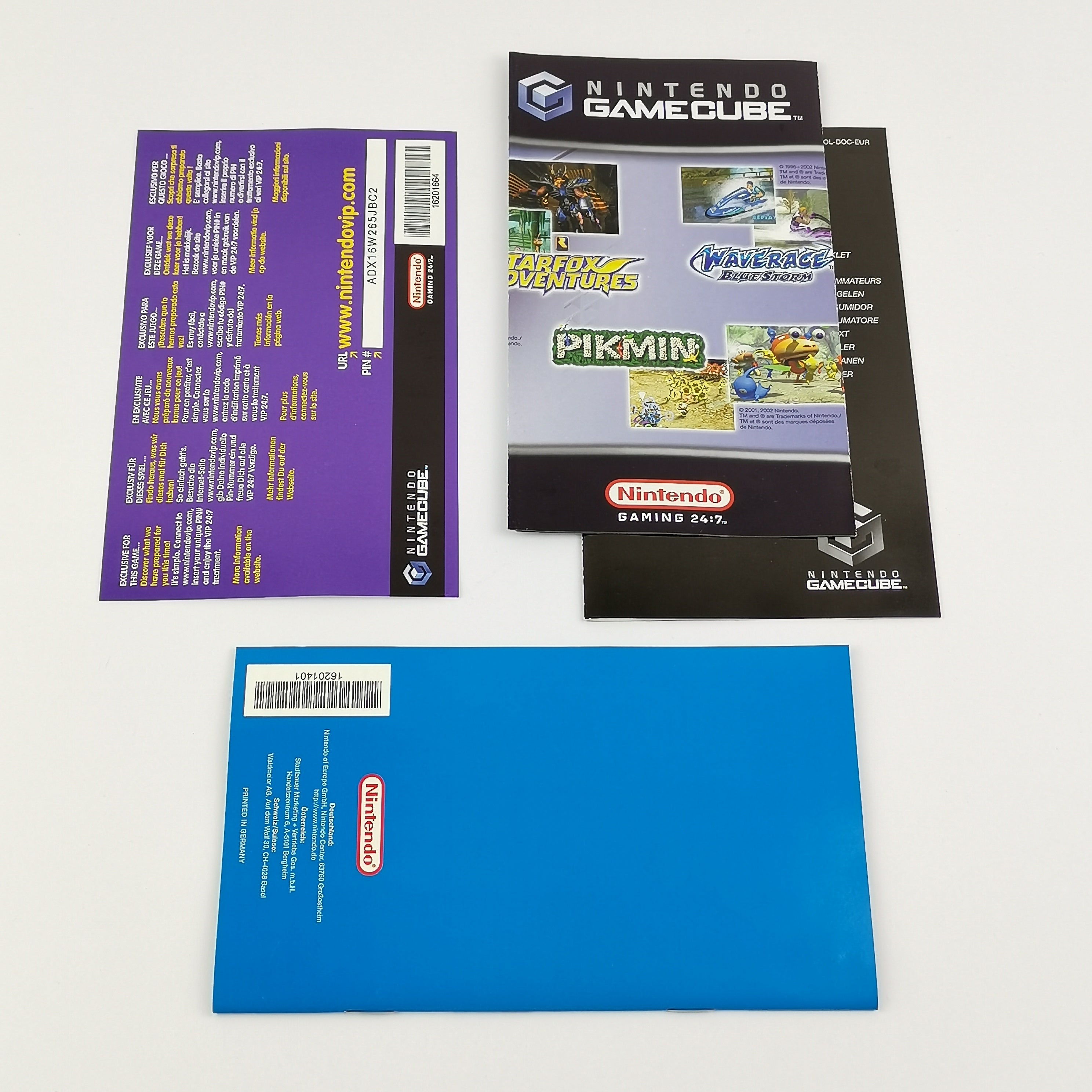 Nintendo Gamecube Spiel – Wave Race Blue Storm PAL + Gamepad