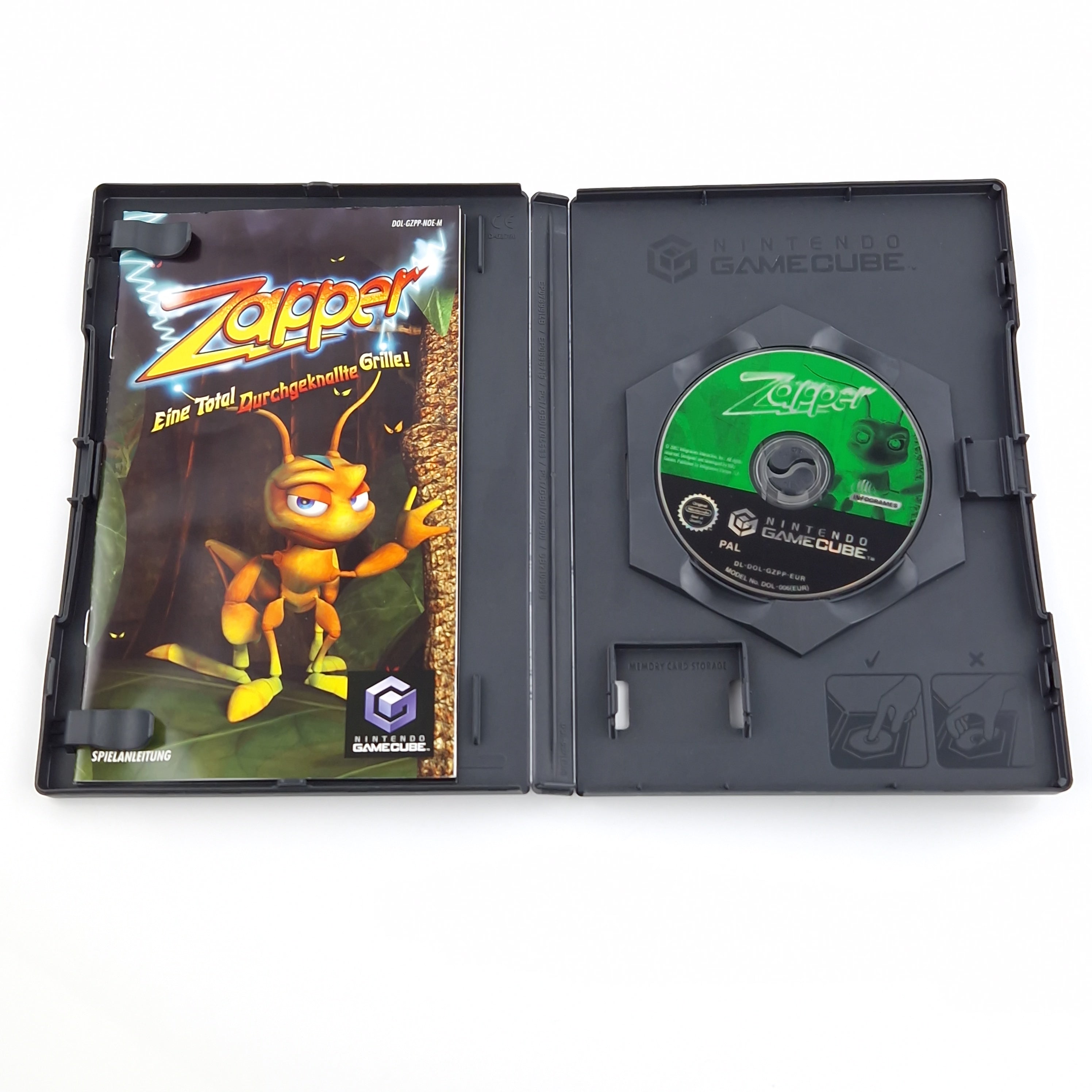 Nintendo Gamecube Spiel – Zapper Eine total durchgeknallte Grille
