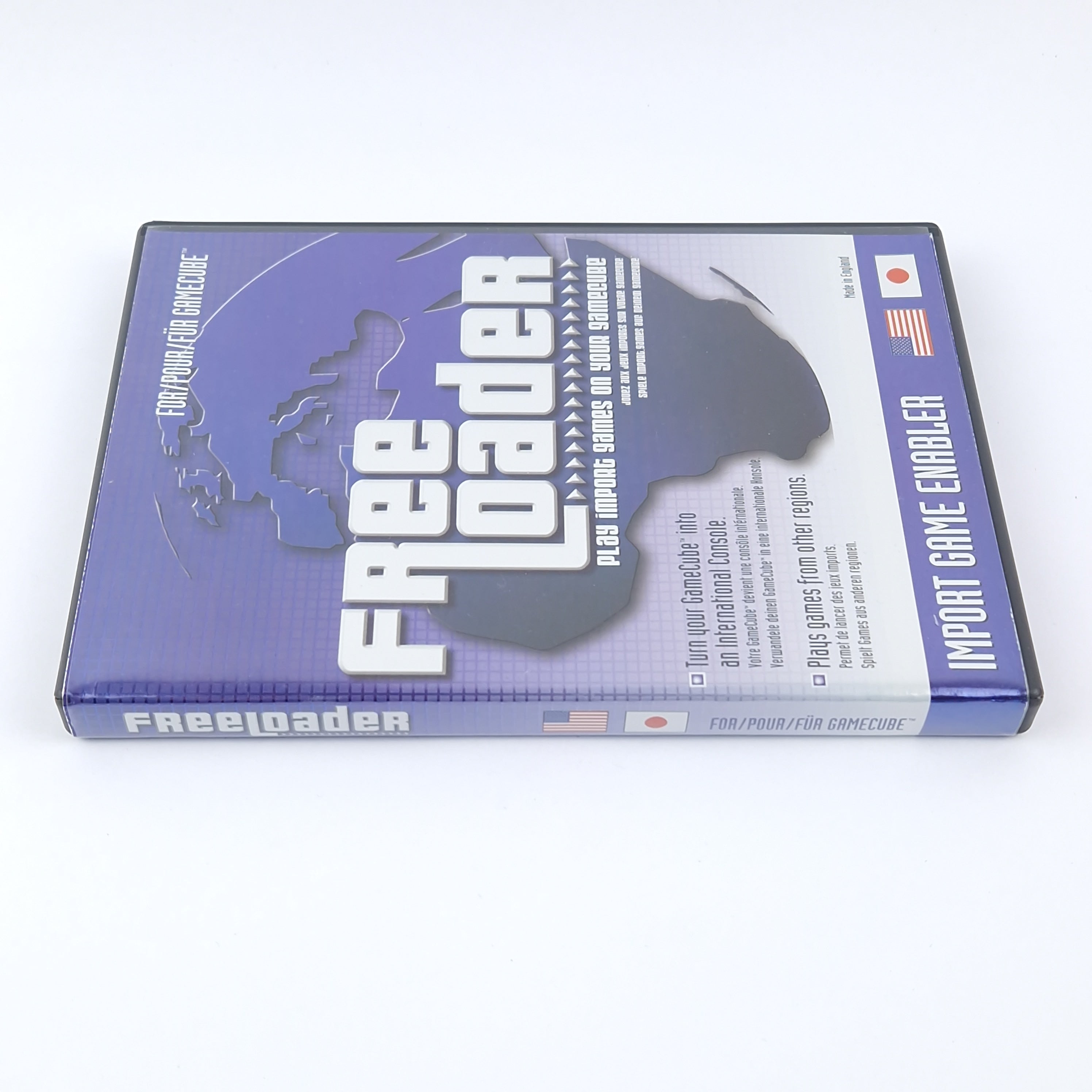 Nintendo Gamecube Zubehör: Free Loader Play Import Games - OVP Anleitung PAL