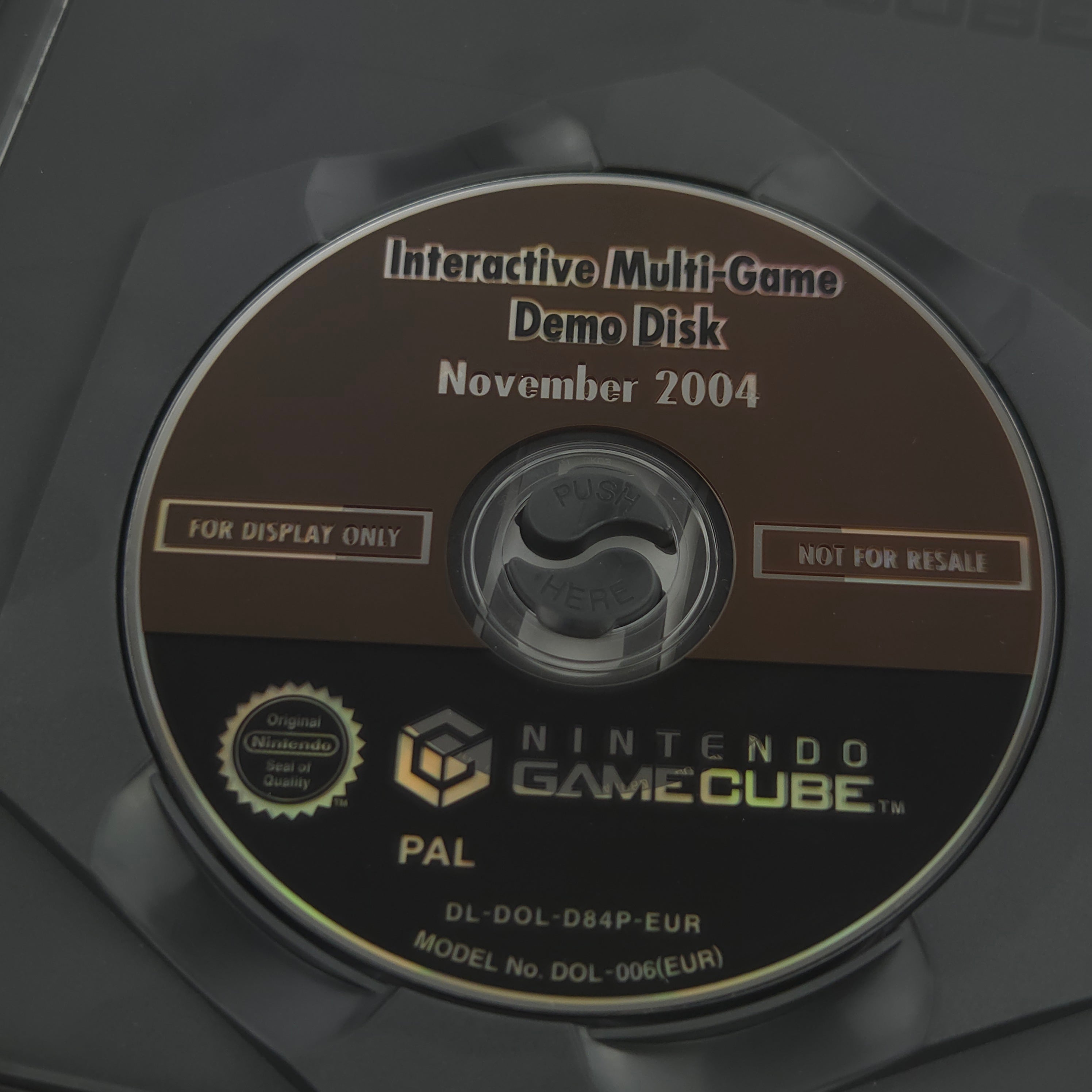 Nintendo GameCube Zubehör – Interactive Multi-Game Demo Disk OVP